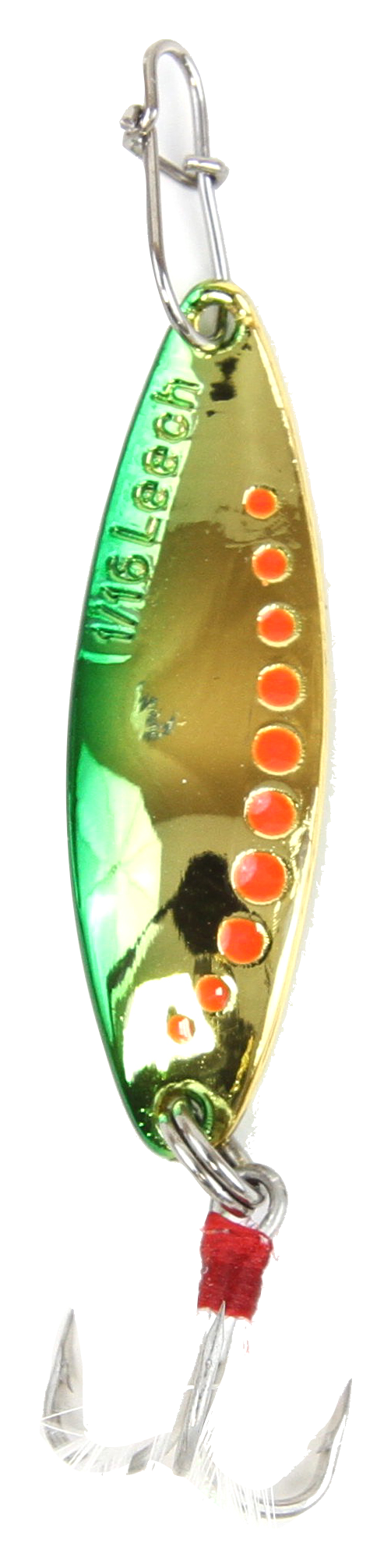 Clam Pro Tackle Leech Flutter Spoon - #8 - Perch