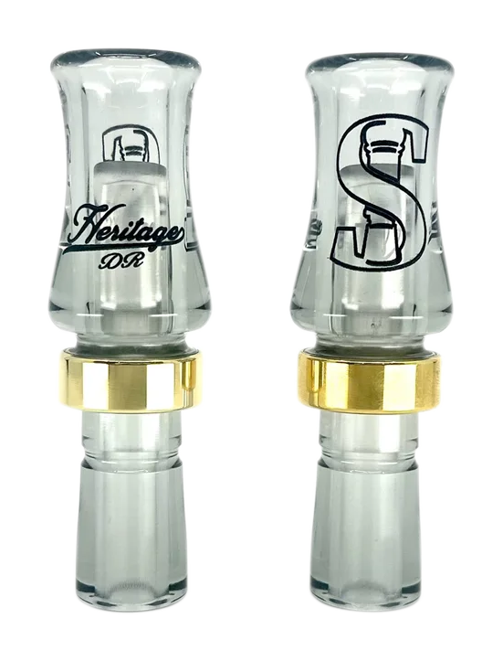 Image of Singleton Game Calls Heritage DR Duck Call - Smoke