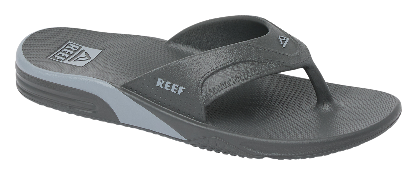 Image of Reef Fanning H2O Sandals for Men - Grey