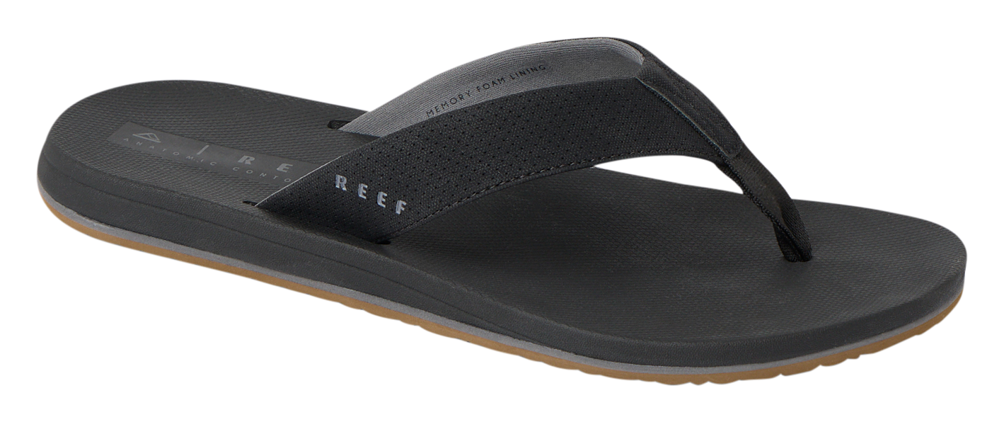 Image of Reef The Nox Sandals for Men - Black