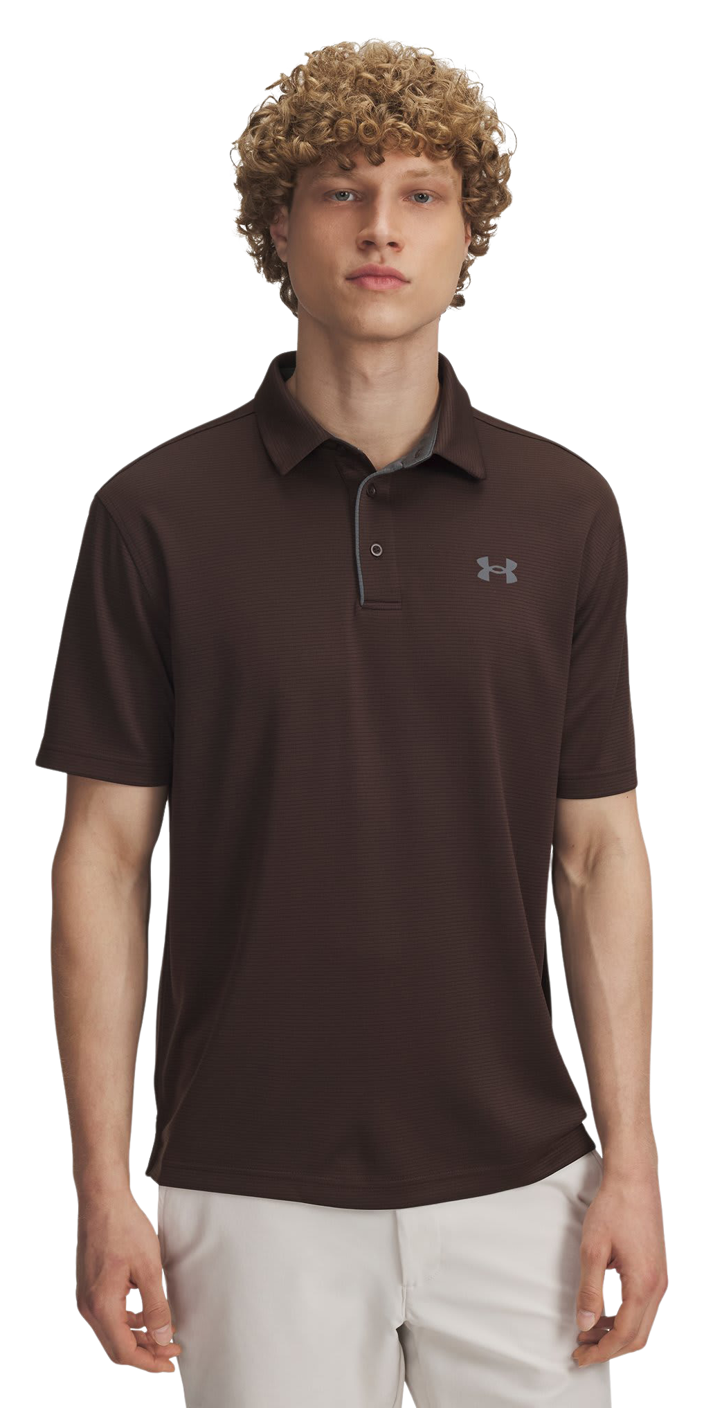 Image of Under Armour Tech Short-Sleeve Polo - Kona Brown