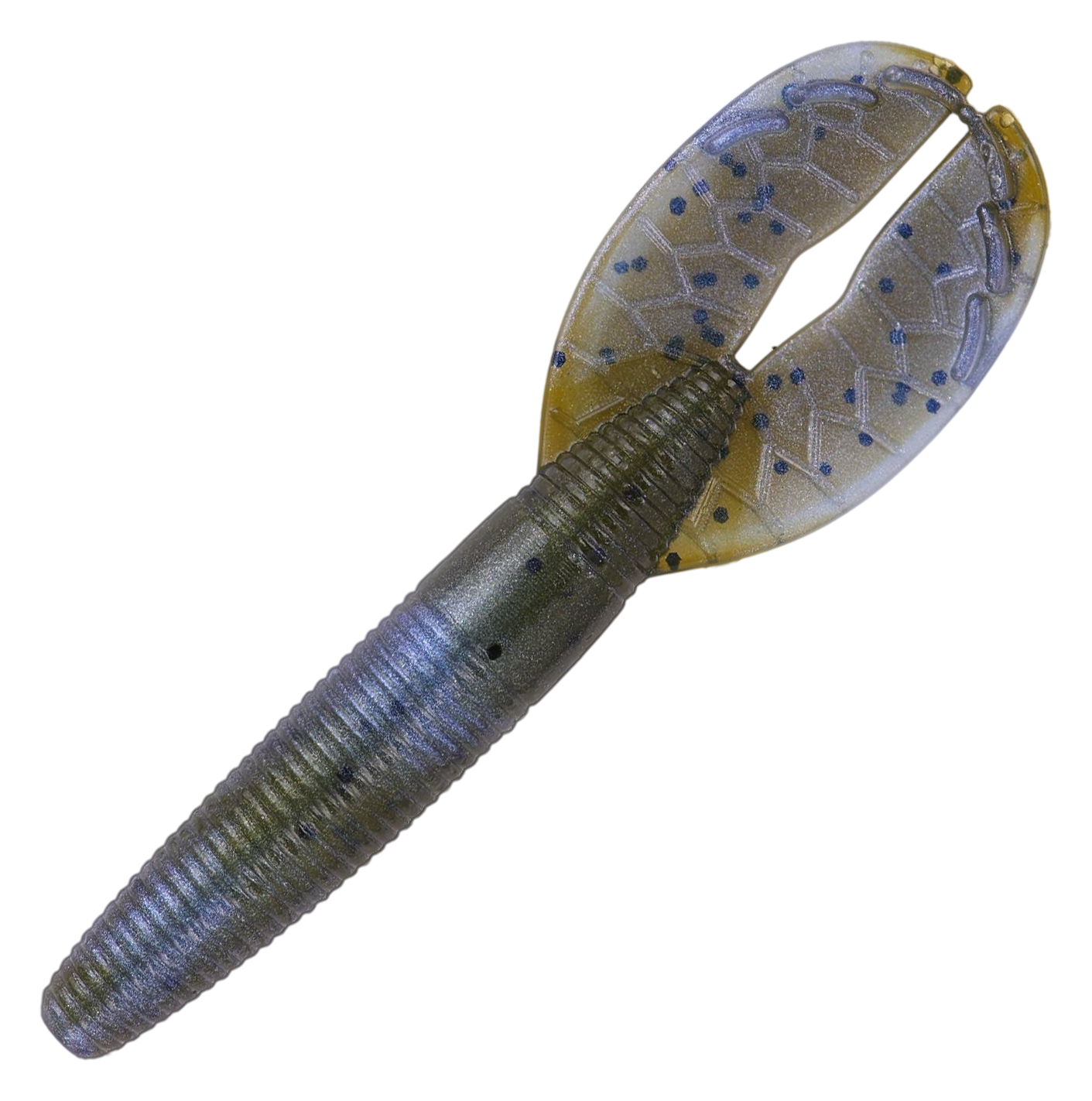 Image of Yamamato Baits Shinobi Grub - Blue Craw