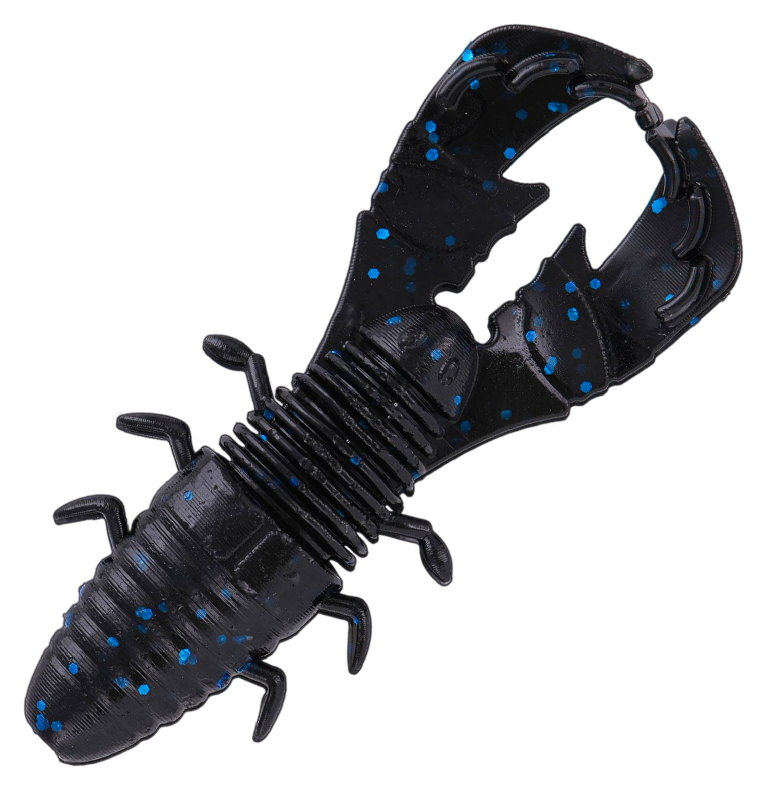 Image of Yamamato Baits Yama Bug - Black & Blue Flake