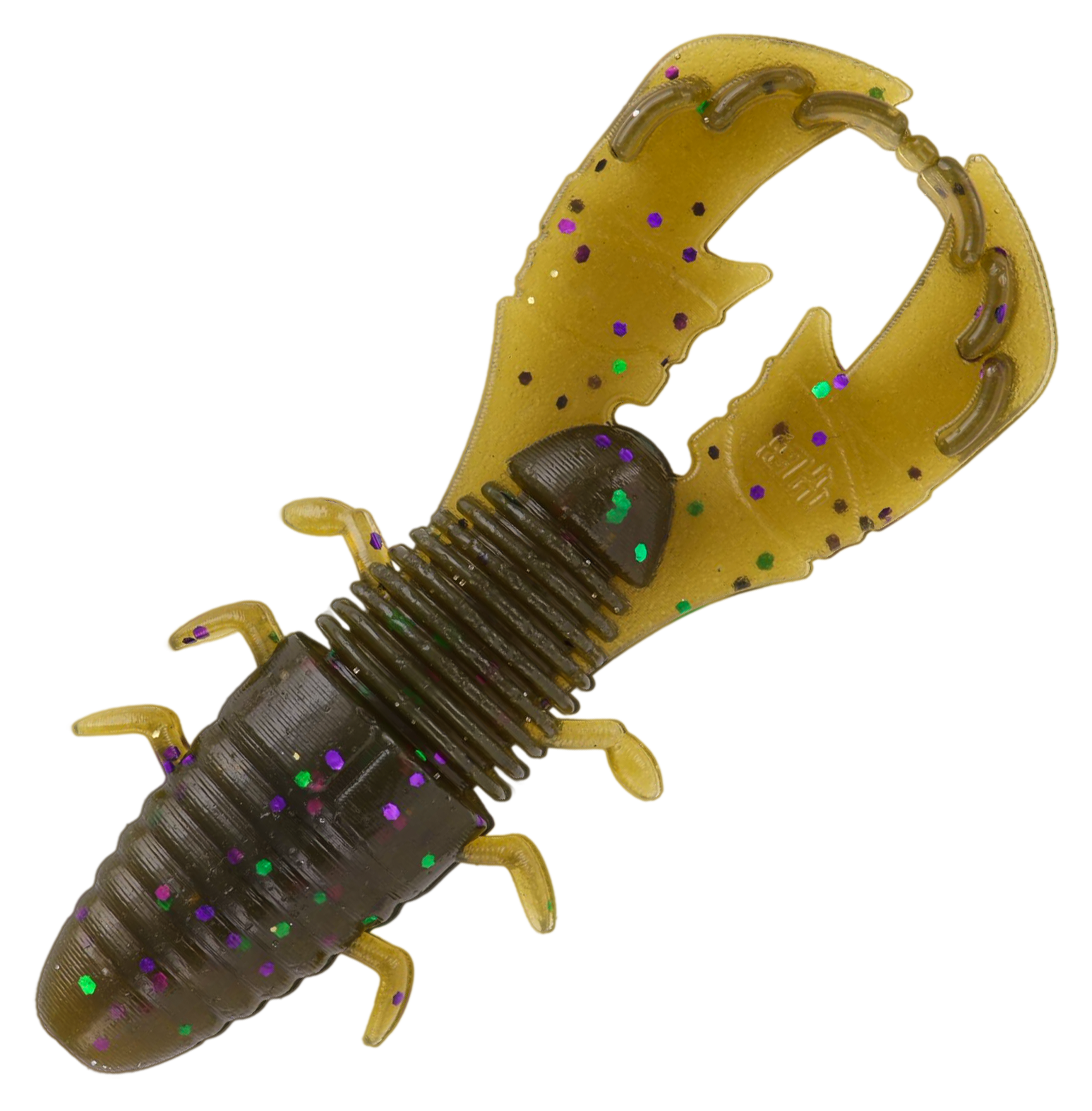 Image of Yamamato Baits Yama Bug - Green Pumpkin Black Blue Laminate