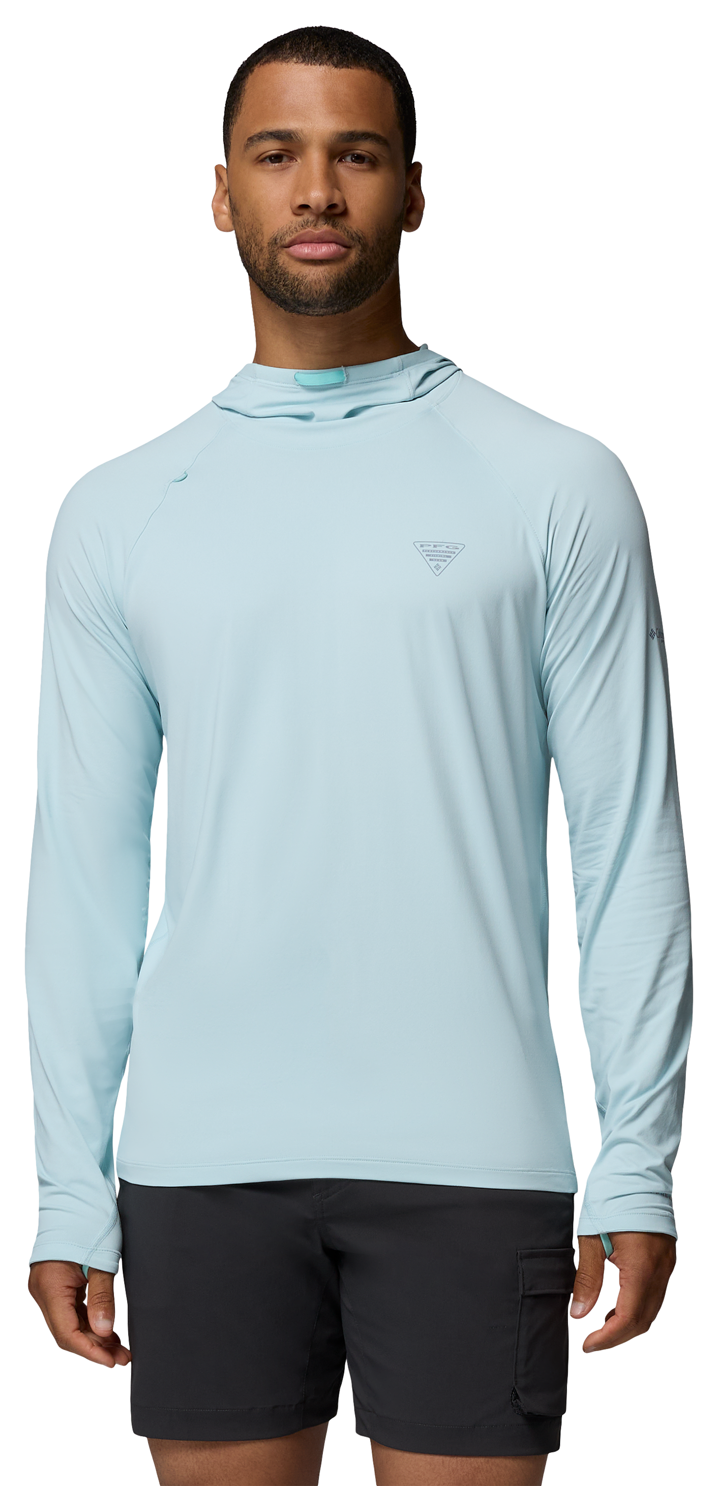 Image of Columbia Wild Cast Sun Hoodie - Marine Light