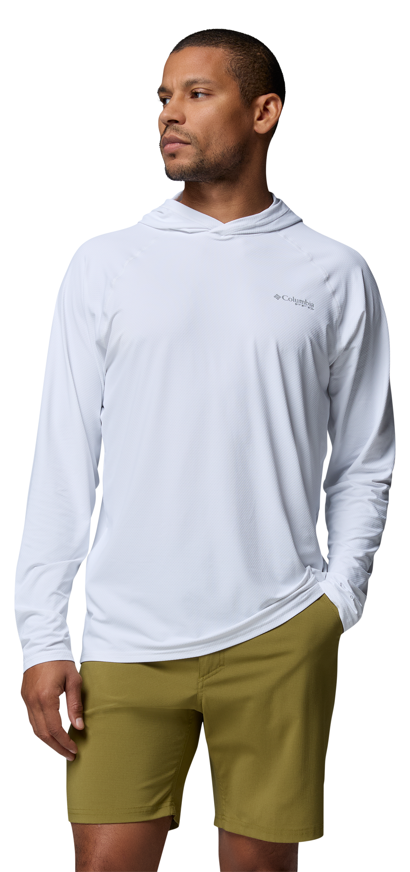 Image of Columbia PFG Solar Stream II Hoodie - White
