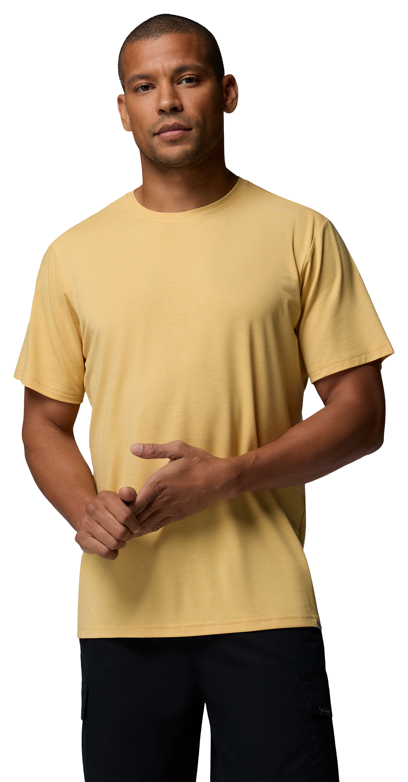 Image of Columbia CSC Soft Stretch Short-Sleeve T-Shirt - Sand Dune Heather