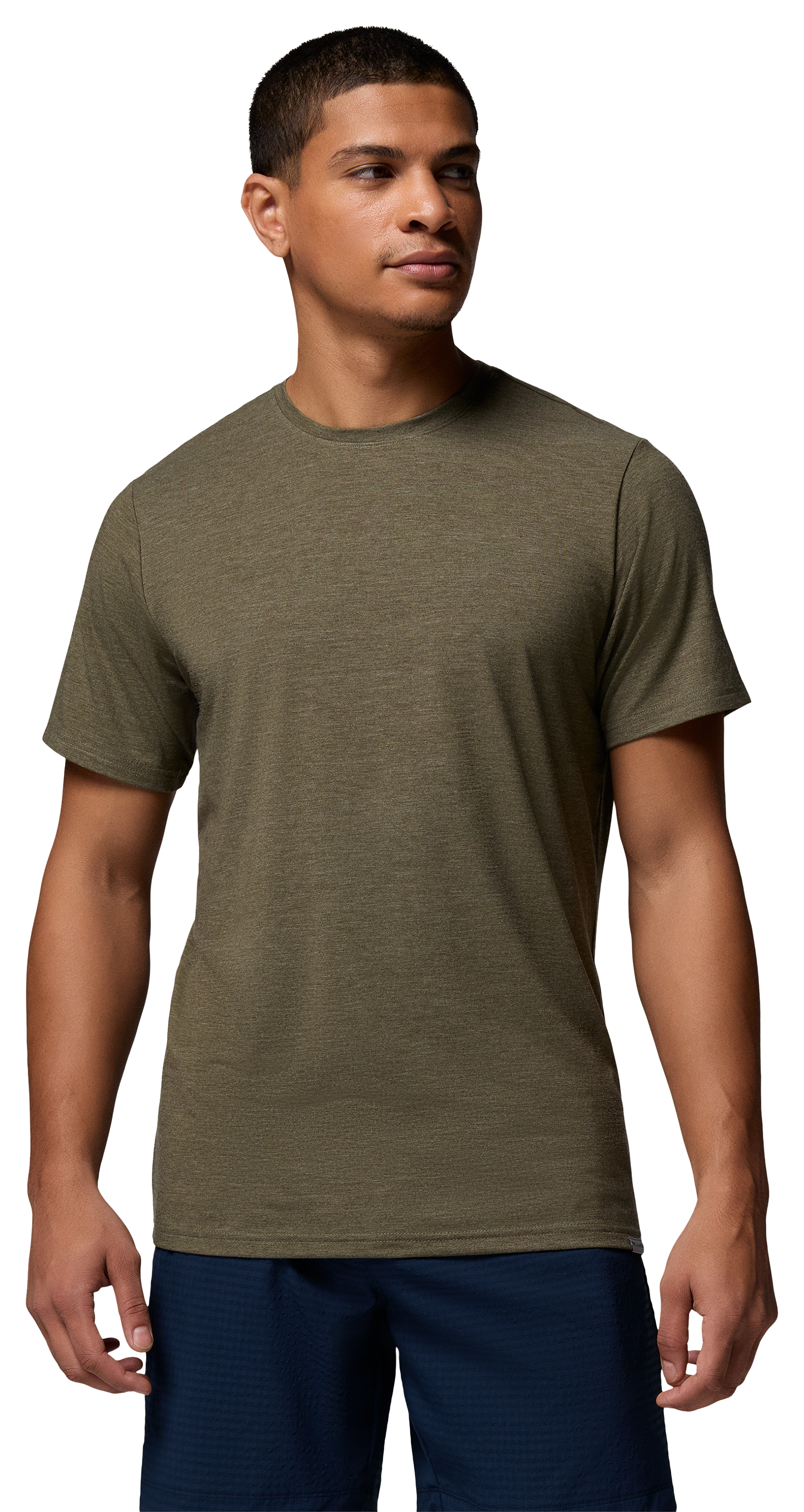 Image of Columbia CSC Soft Stretch Short-Sleeve T-Shirt - Stone Green Heather