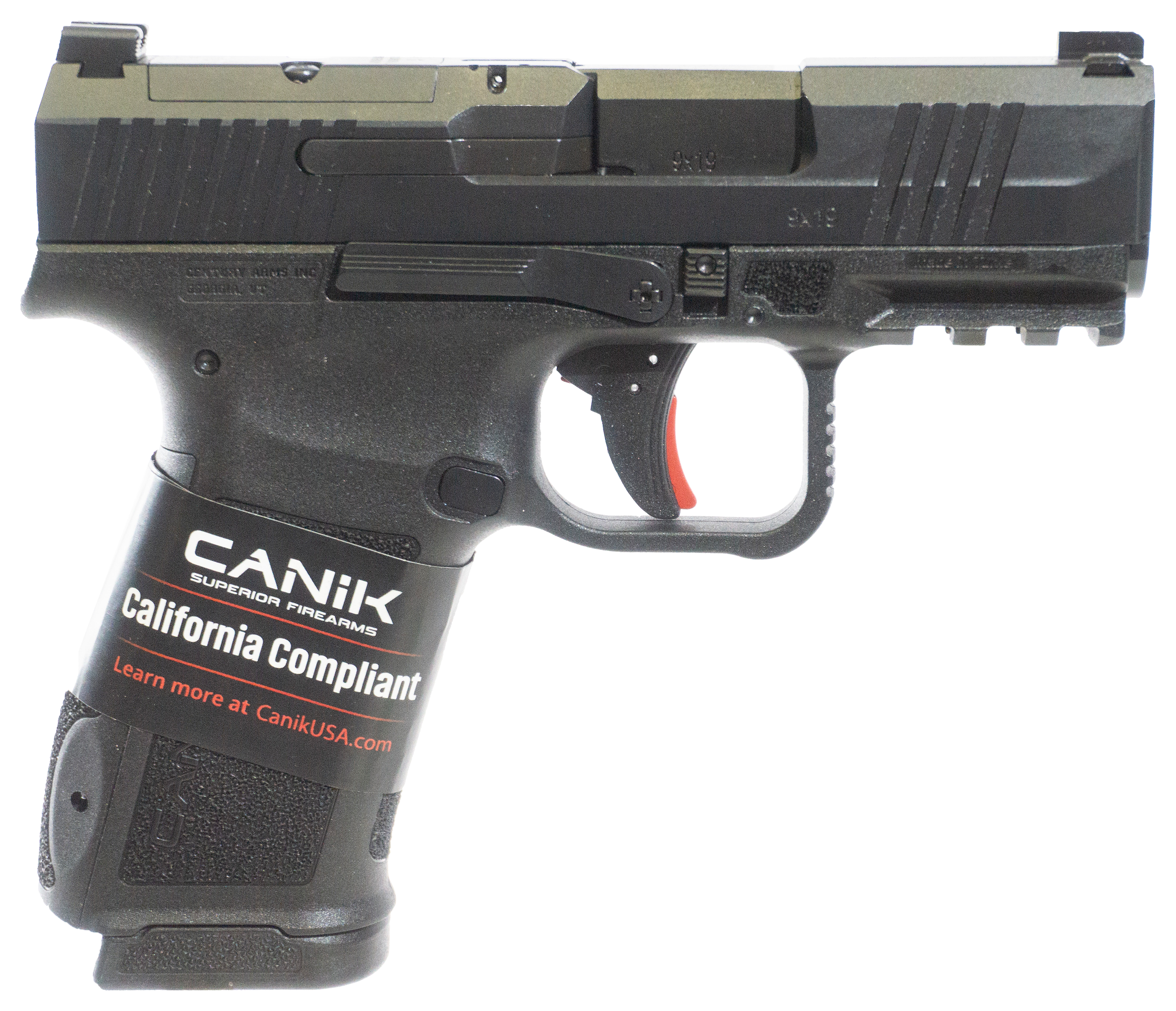 Canik Mete MC9L MicroCompact California Compliant SemiAuto Pistol