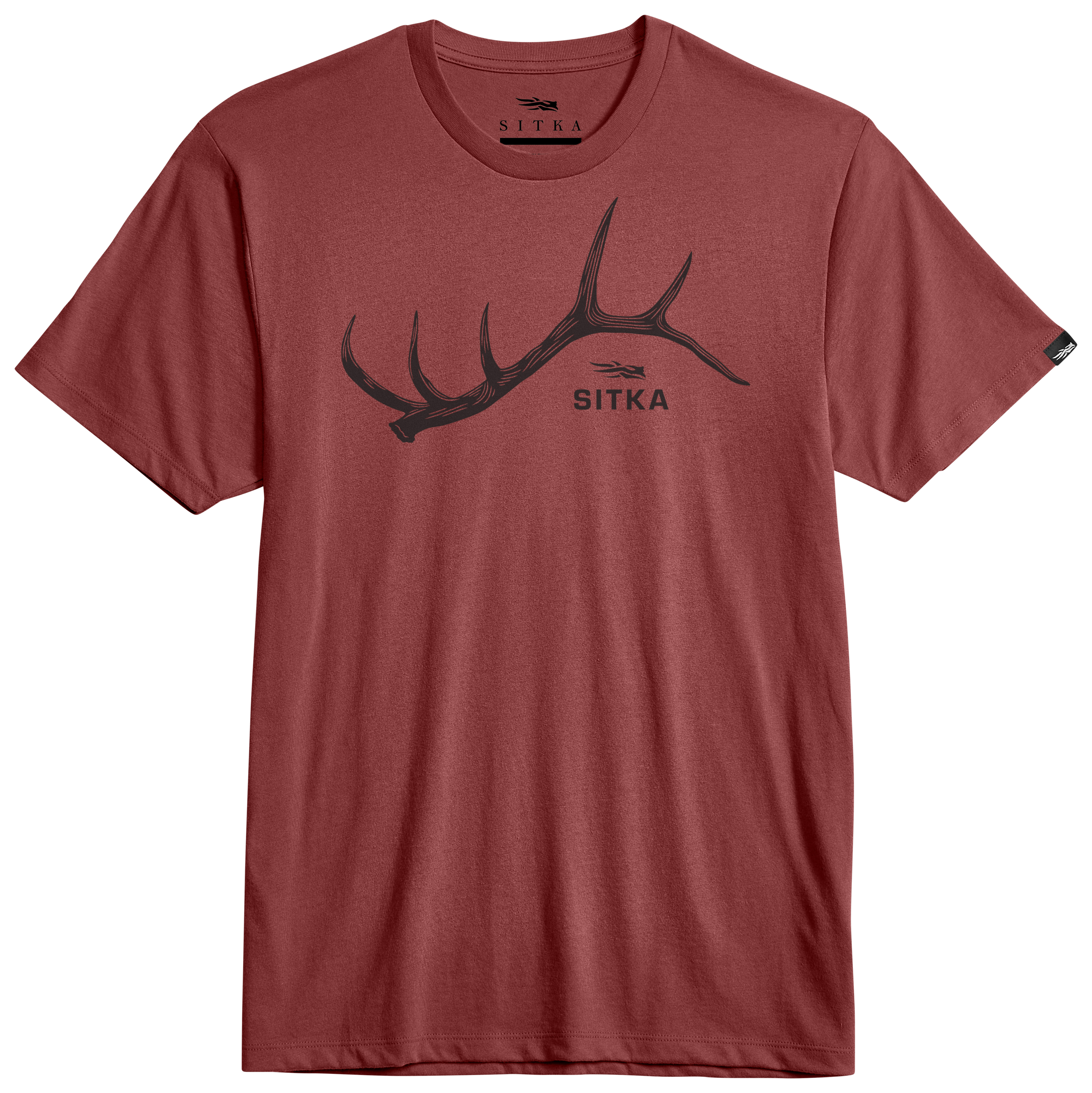 Image of SITKA Wapiti Graphic Short-Sleeve T-Shirt - Redwood