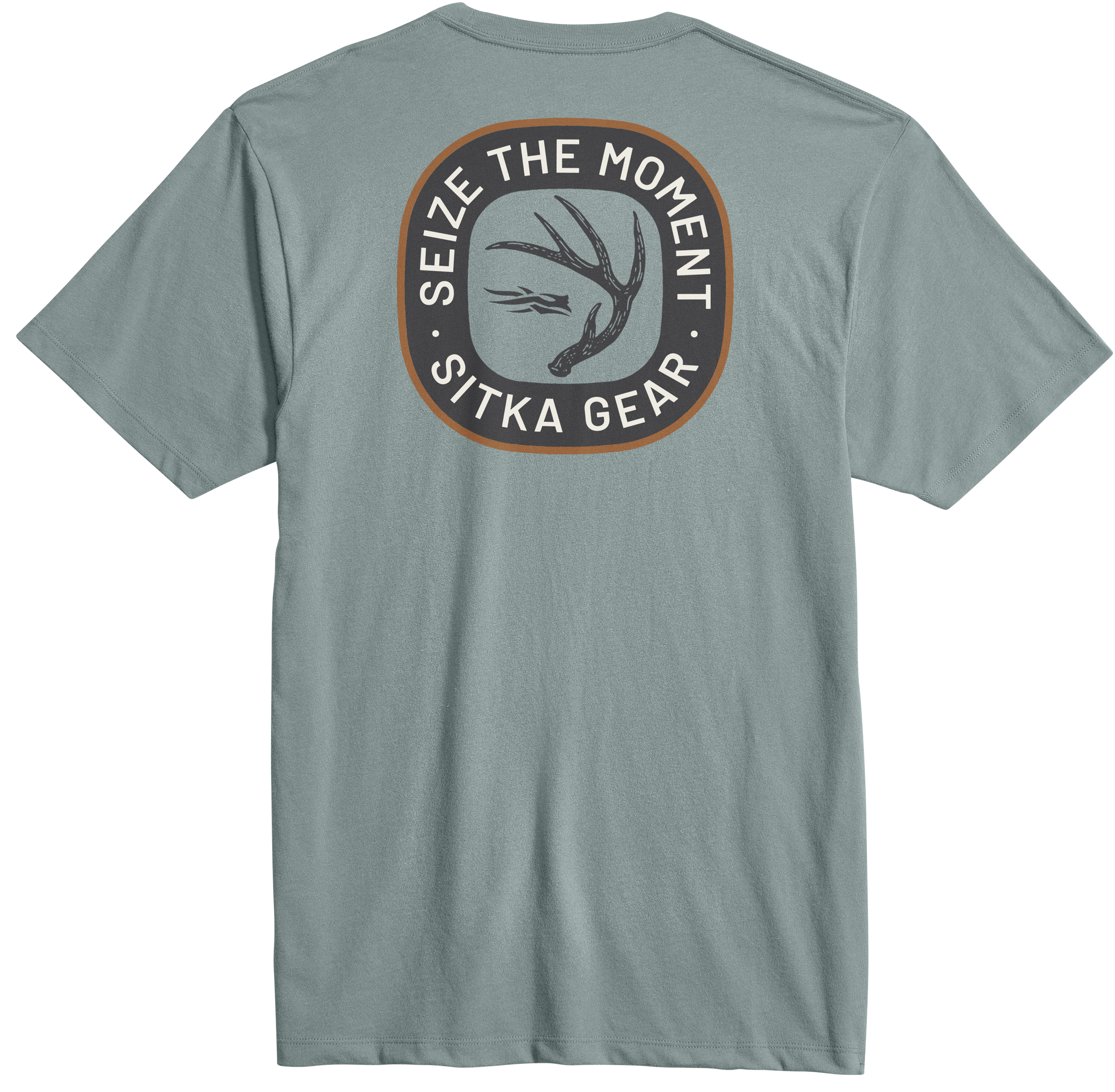 Image of SITKA Seize Graphic Short-Sleeve T-Shirt - Surf Blue