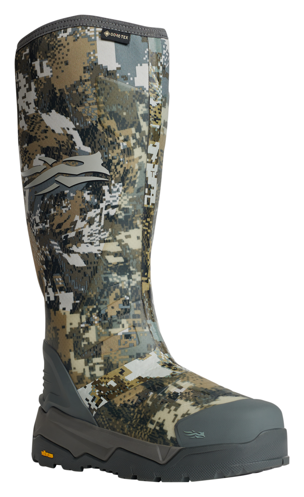 Image of SITKA VentLite 18'' GTX Insulated Rubber Boots for Men - Optifade Elevated II - 14M