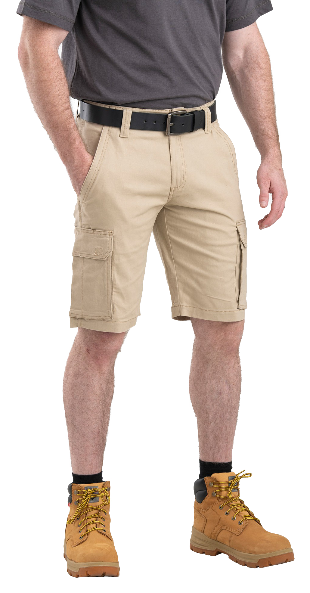 Image of Berne Heartland Flex Twill Work Shorts