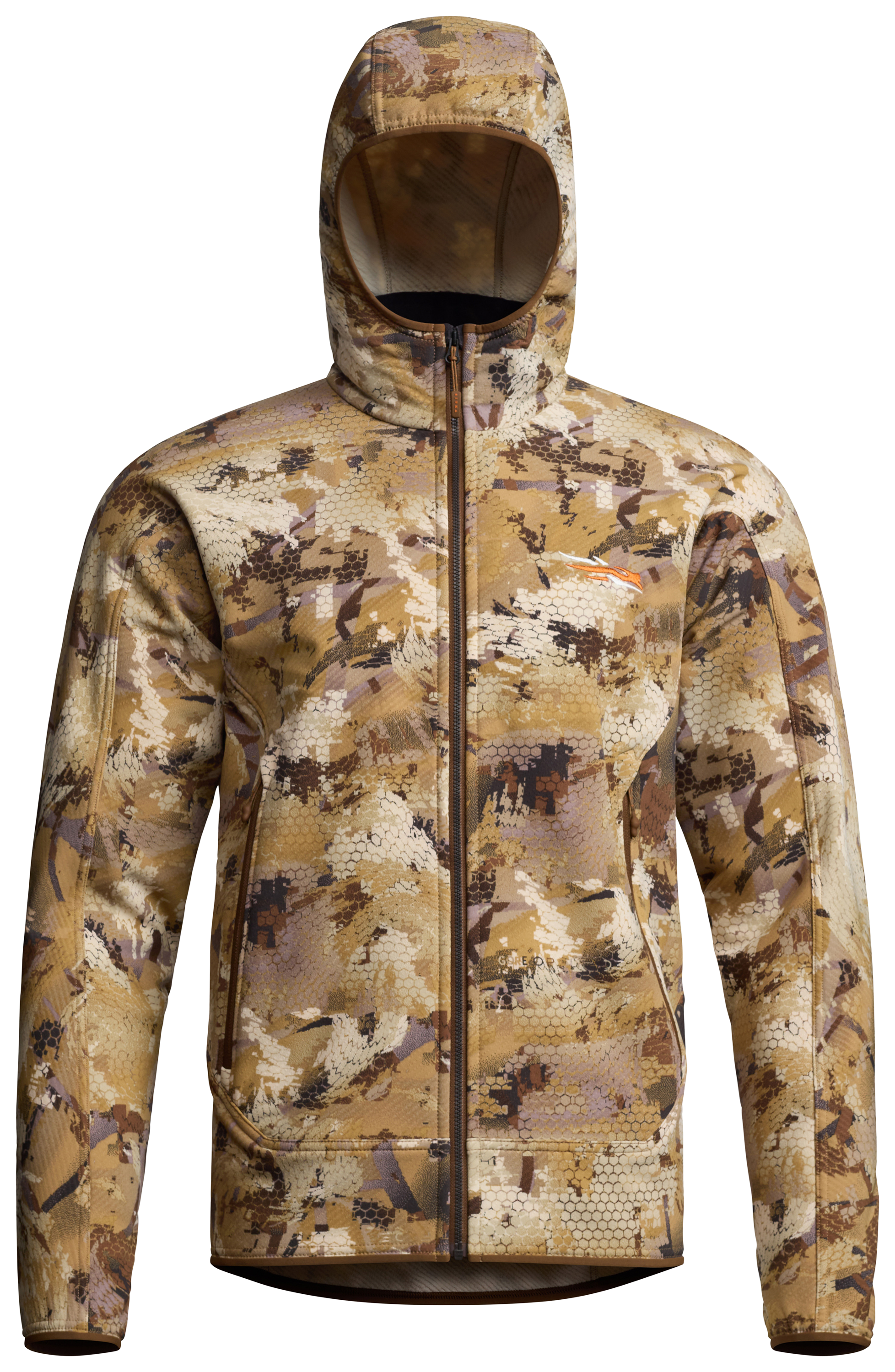 Image of SITKA Alpha Fleece Hooded Jacket - Optifade Marsh