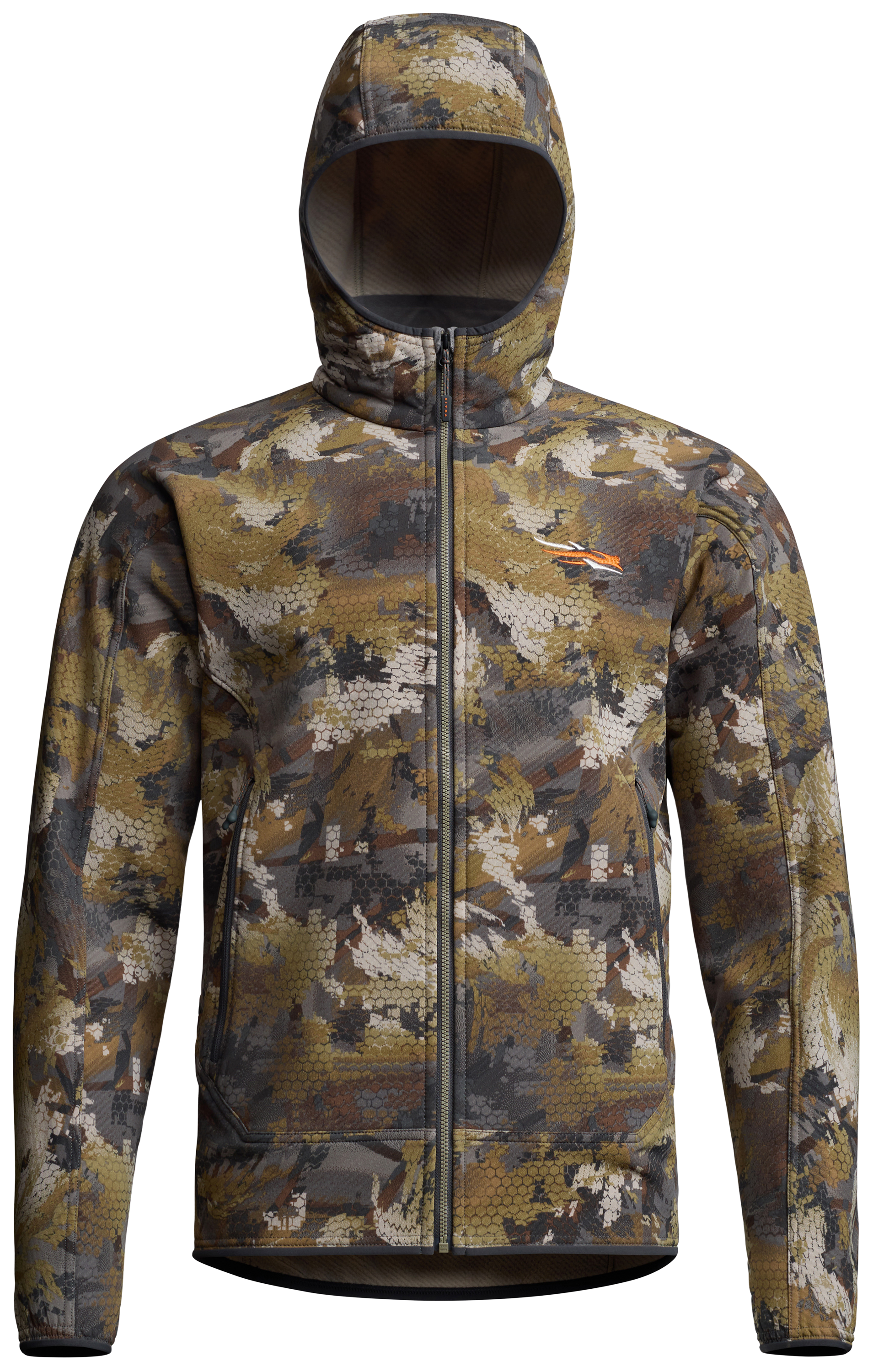 Image of SITKA Alpha Fleece Hooded Jacket - Optifade Timber - 2XL