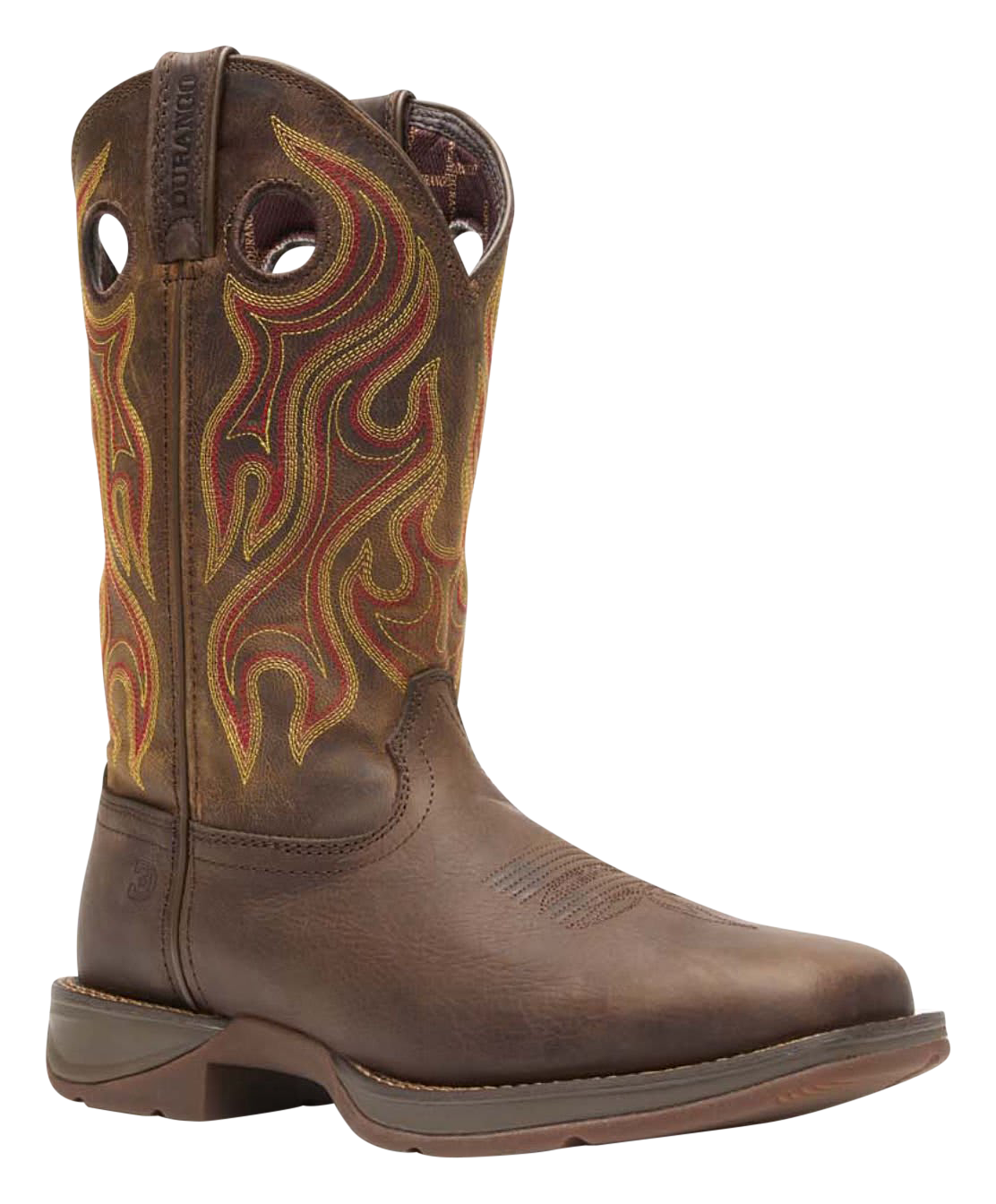 Image of Durango Rebel Western Boots for Men - Dark Chestnut