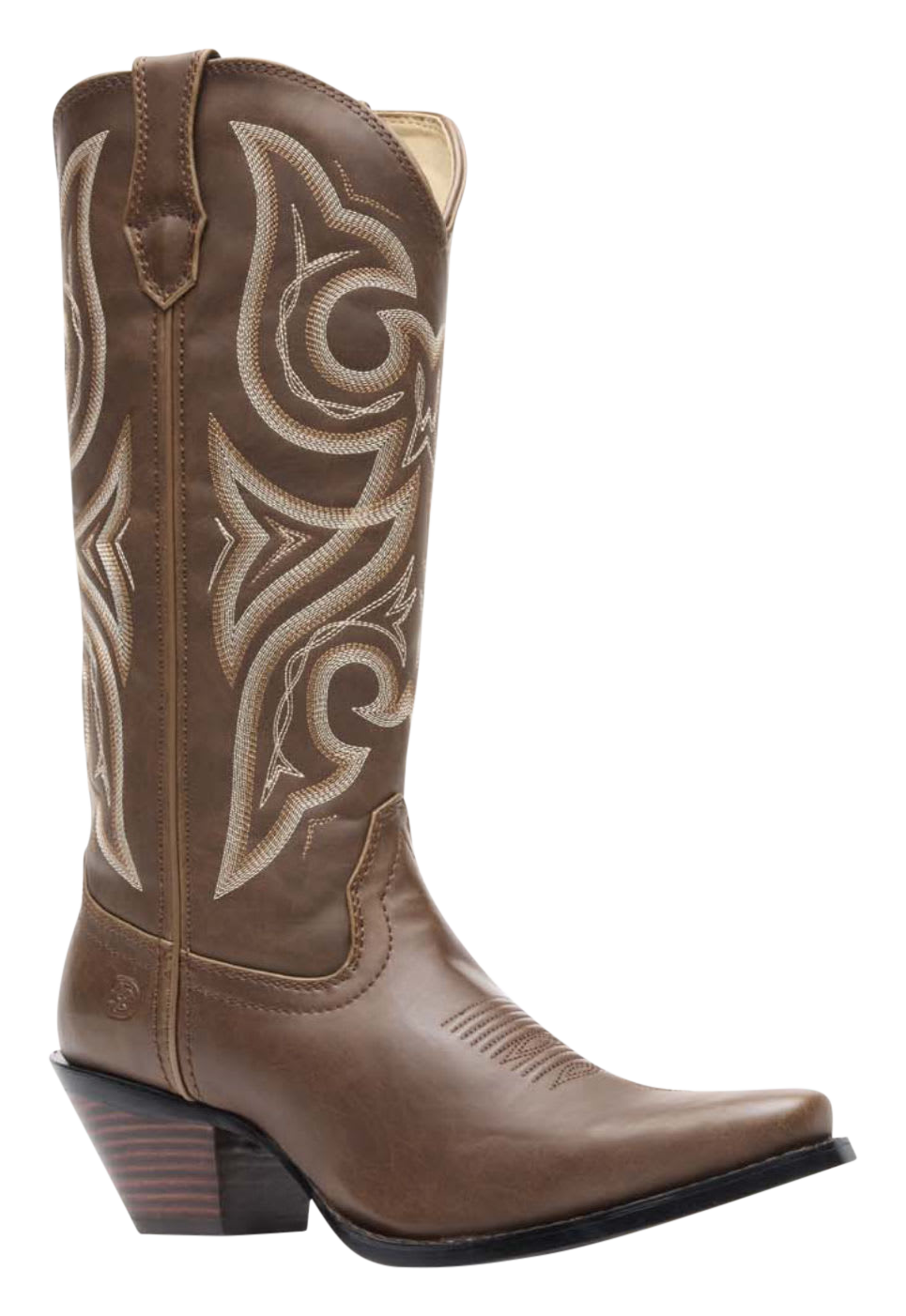 Image of Durango Crush Western Boots for Women - Milk Chocolate - 8.5M