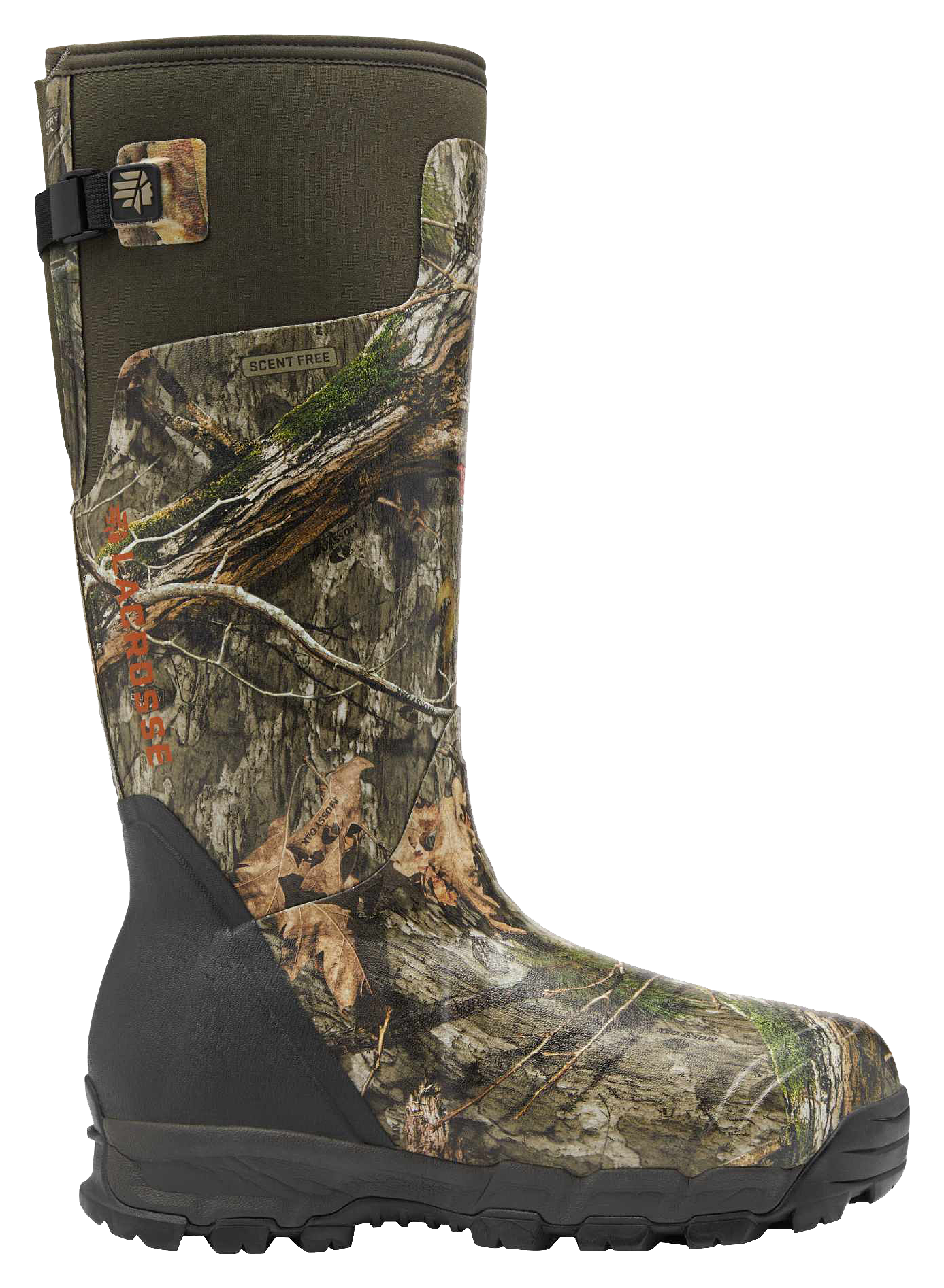 Image of LaCrosse AlphaBurly Pro 1,000 Insulated Rubber Boots for Men - Mossy Oak Country DNA - 15M