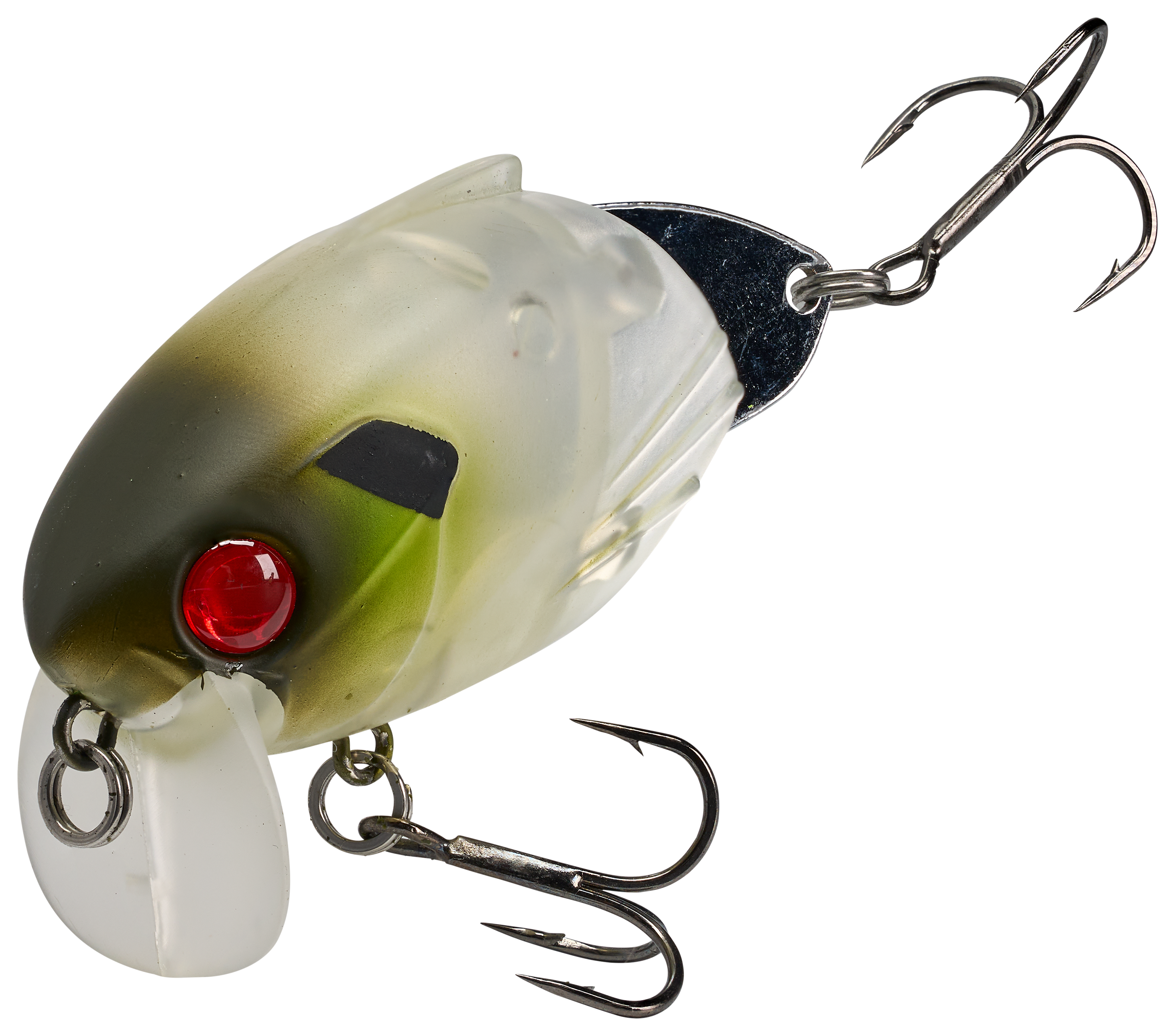 Image of Lunkerhunt Glitch Blade Wake Bait - Frosted White