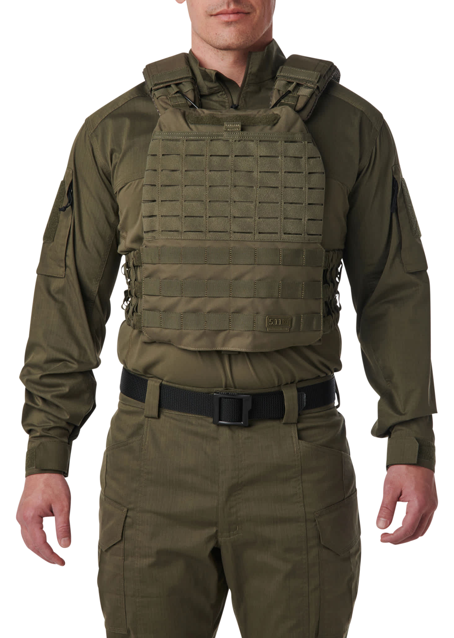 Image of 5.11 Tactical TacTec Plate Carrier - Ranger Green