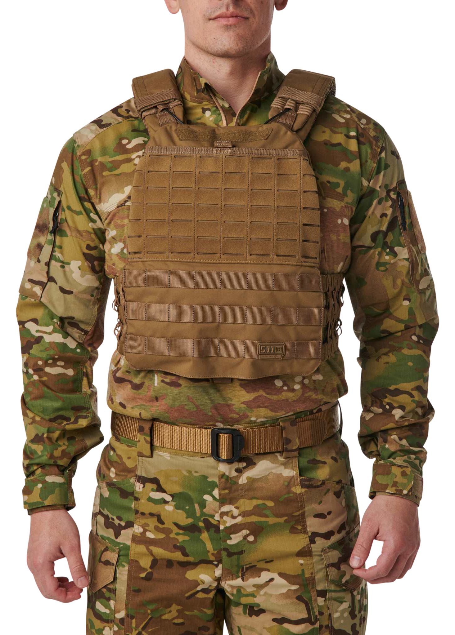 Image of 5.11 Tactical TacTec Plate Carrier - Kangaroo