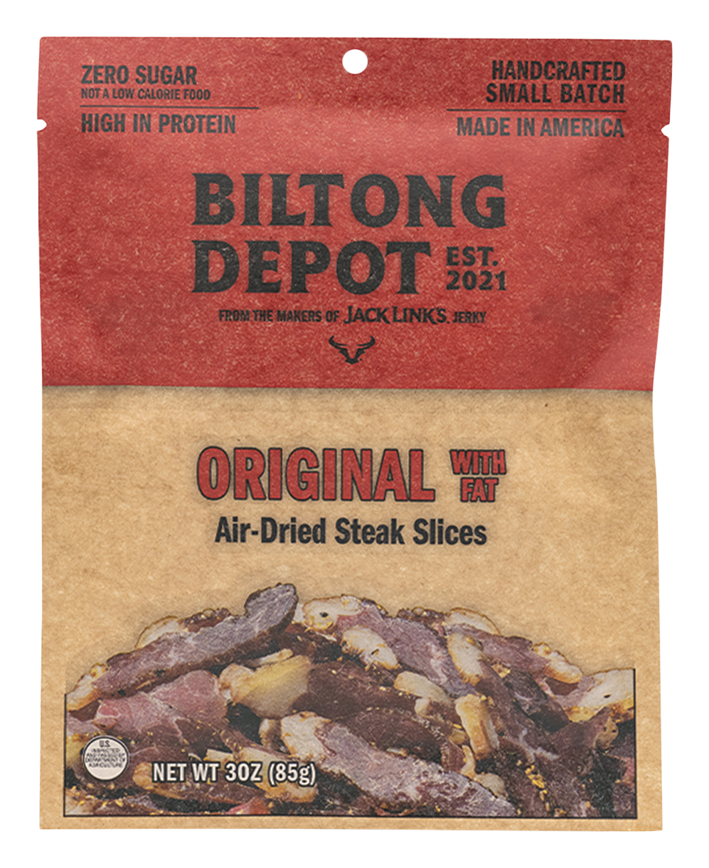 Image of Jack Link's Biltong Depot Original Air-Dried Steak Slices - 3 oz.