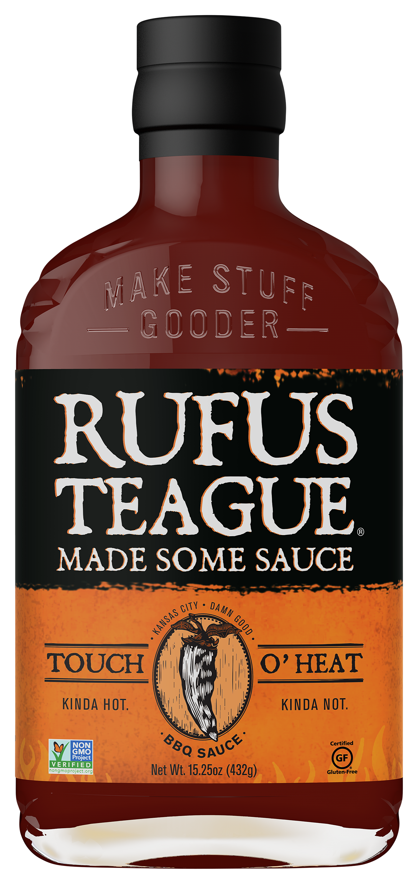 Image of Rufus Teague Touch O' Heat BBQ Sauce