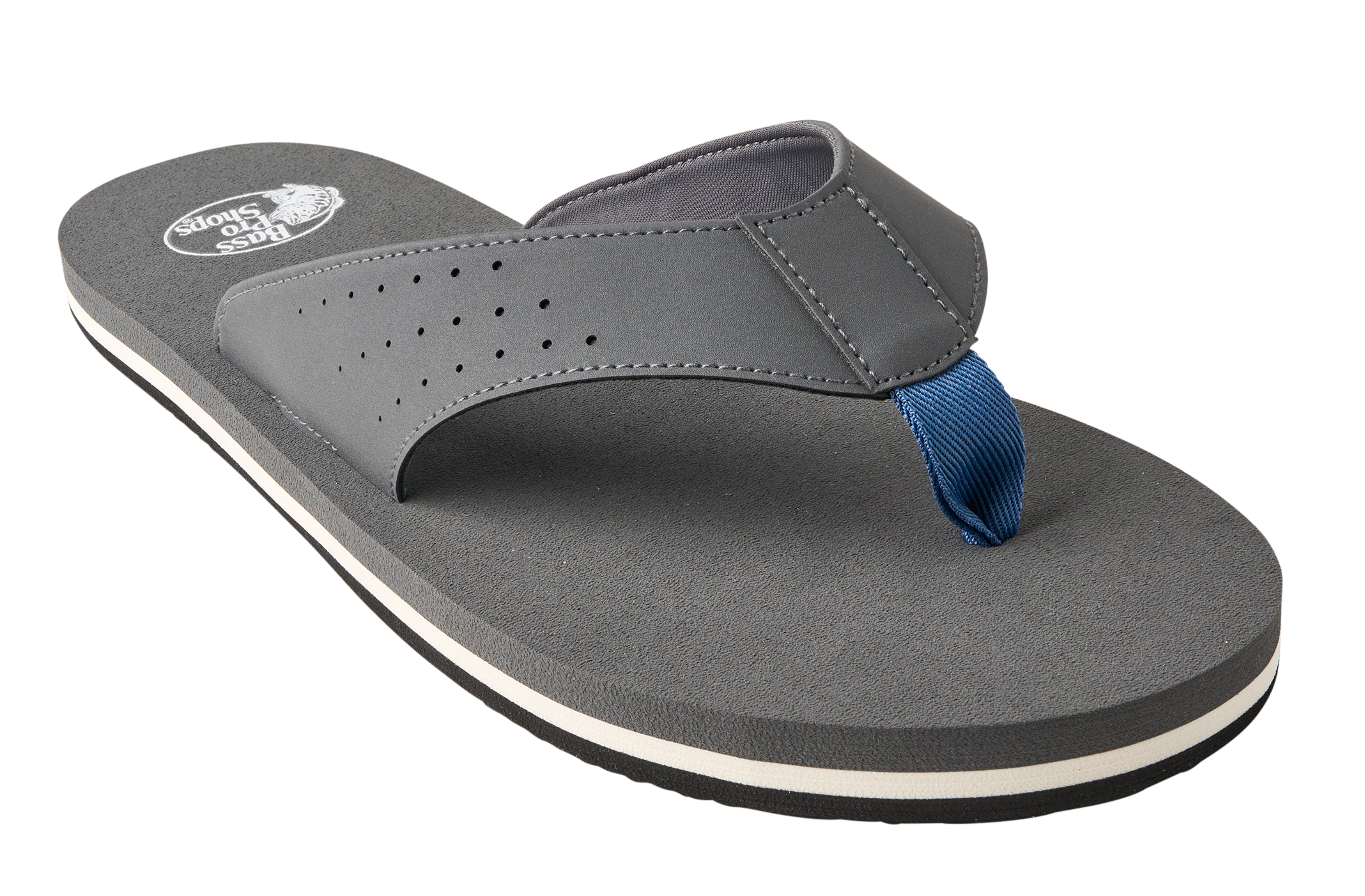 Image of Bass Pro Shops Chandler Flip Flops for Men - Poppy Seed