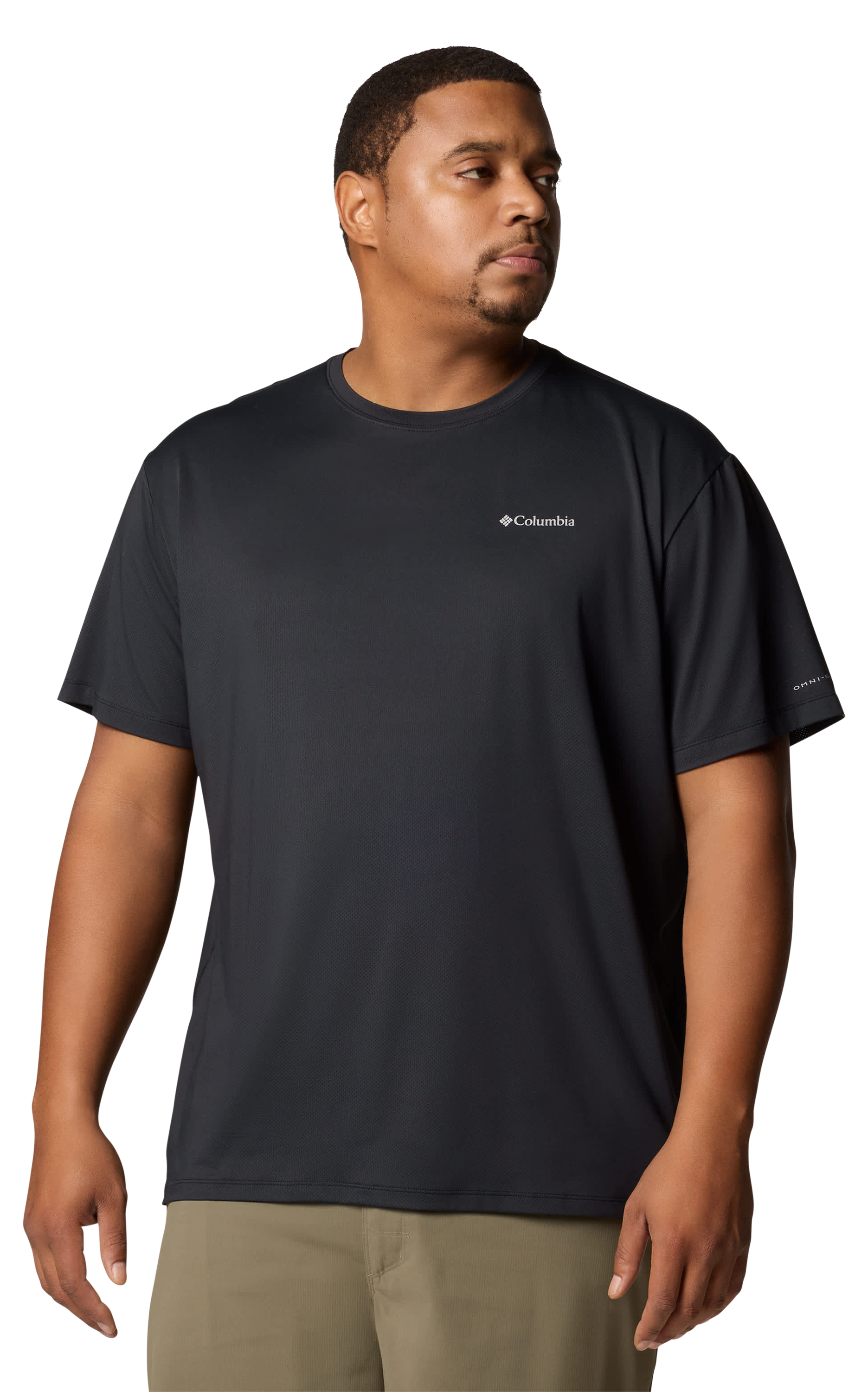 Image of Columbia Tech Trail Utility Short-Sleeve T-Shirt - Black