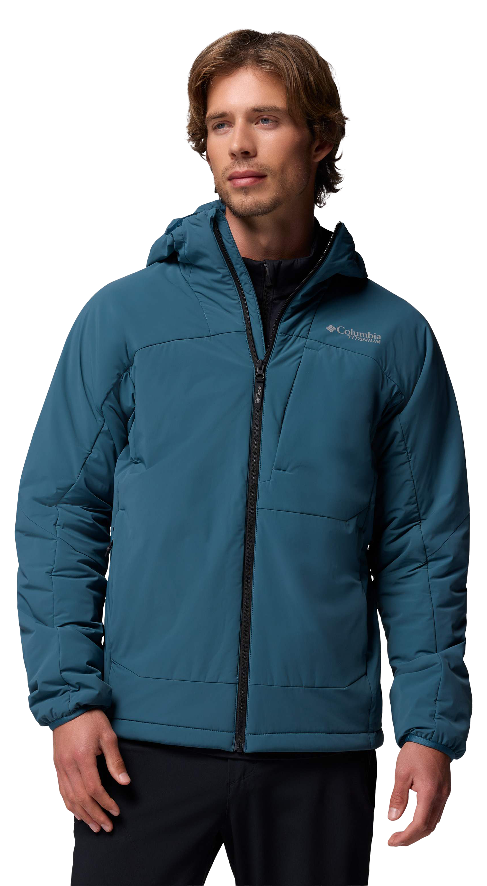 Image of Columbia Silver Leaf Lite Hooded Jacket - Everblue - L