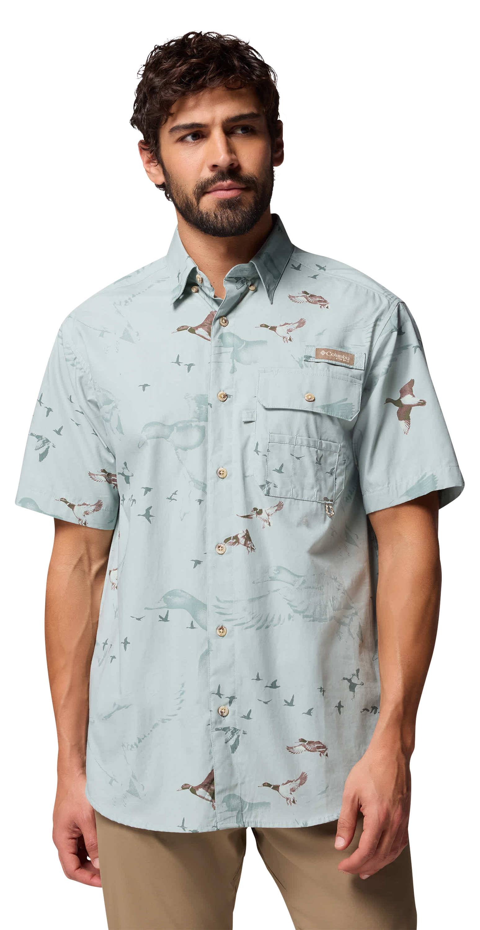 Image of Columbia Super Sharptail Short-Sleeve Shirt for Men