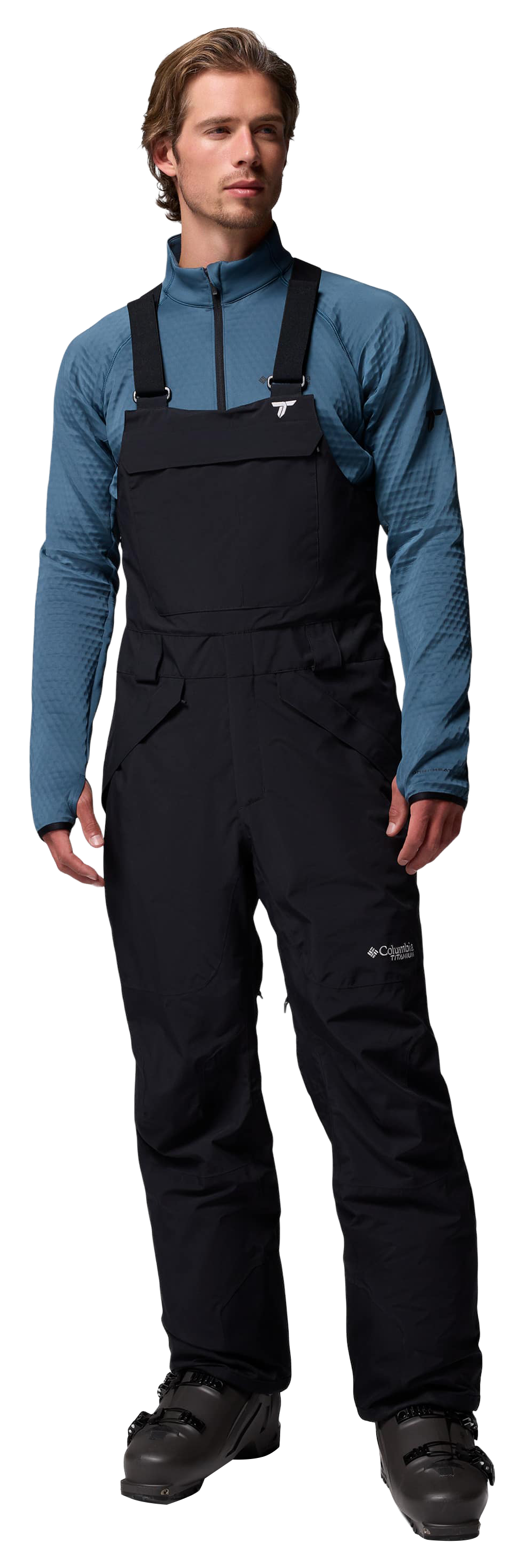 Image of Columbia Winter District Bibs - Black - XXL - Regular