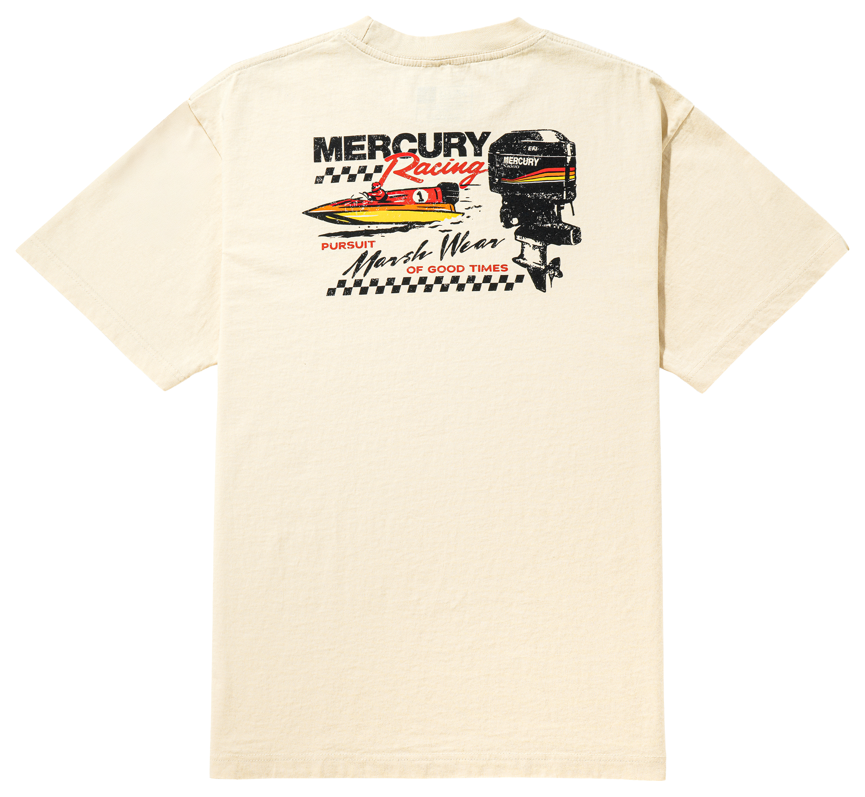 MARSH WEAR Mercury Racing Powerhead Short-Sleeve T-Shirt