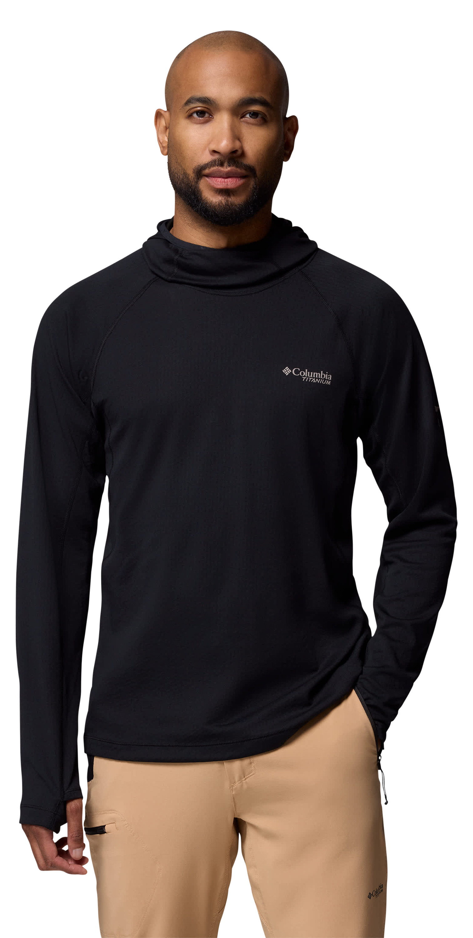 Image of Columbia DriVenture Hooded Pullover - Black - S