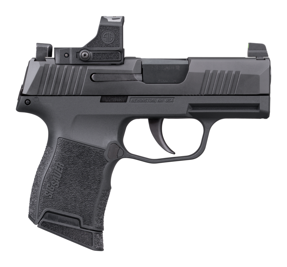 SIG SAUER P365 SemiAuto Pistol with RomeoRS Compact Red Dot and XRAY3 Night Sights
