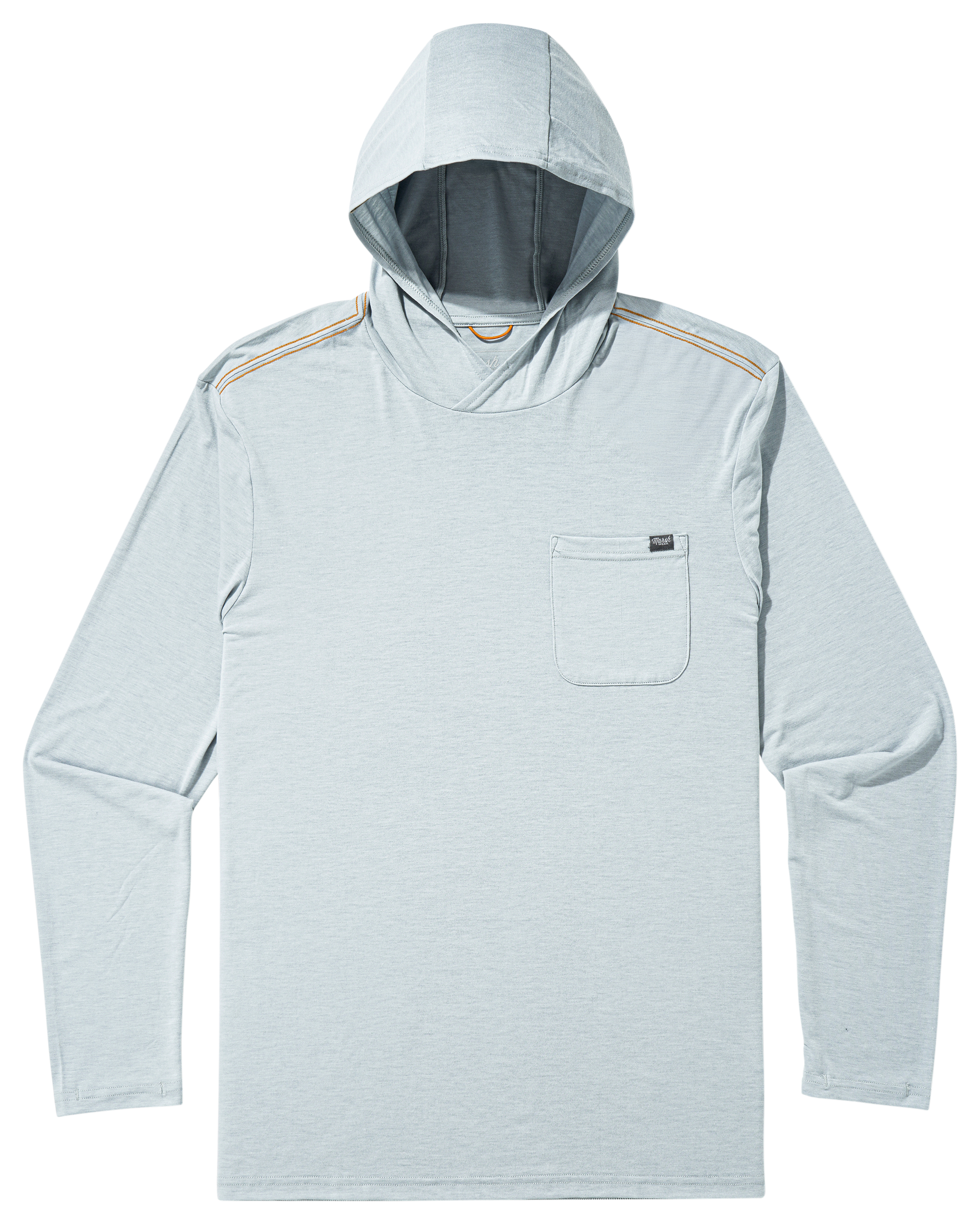 Image of Marsh Wear Buxton Tech Hoodie - Smoke Heather