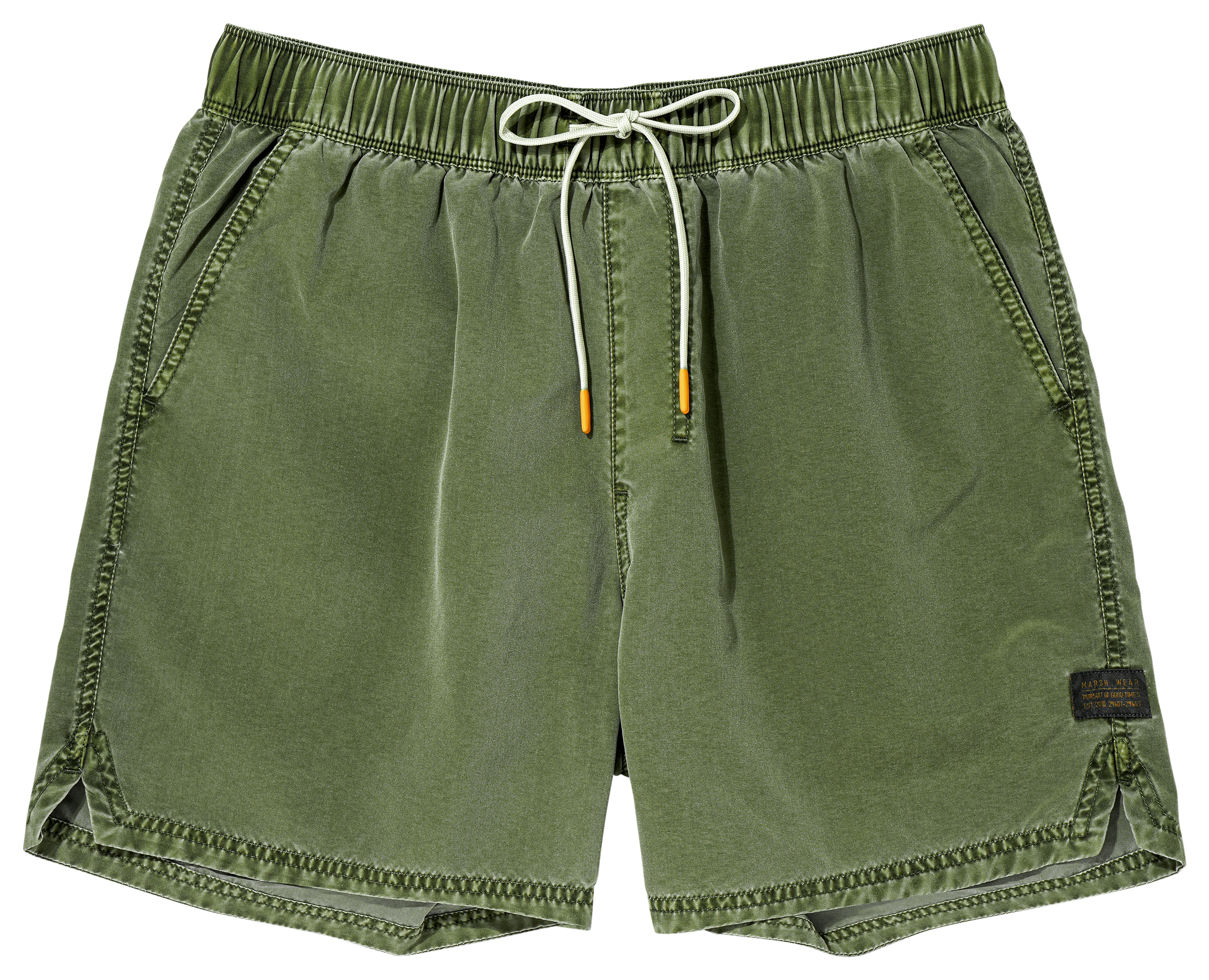 Image of Marsh Wear High Water Volley Shorts for Men - Thyme