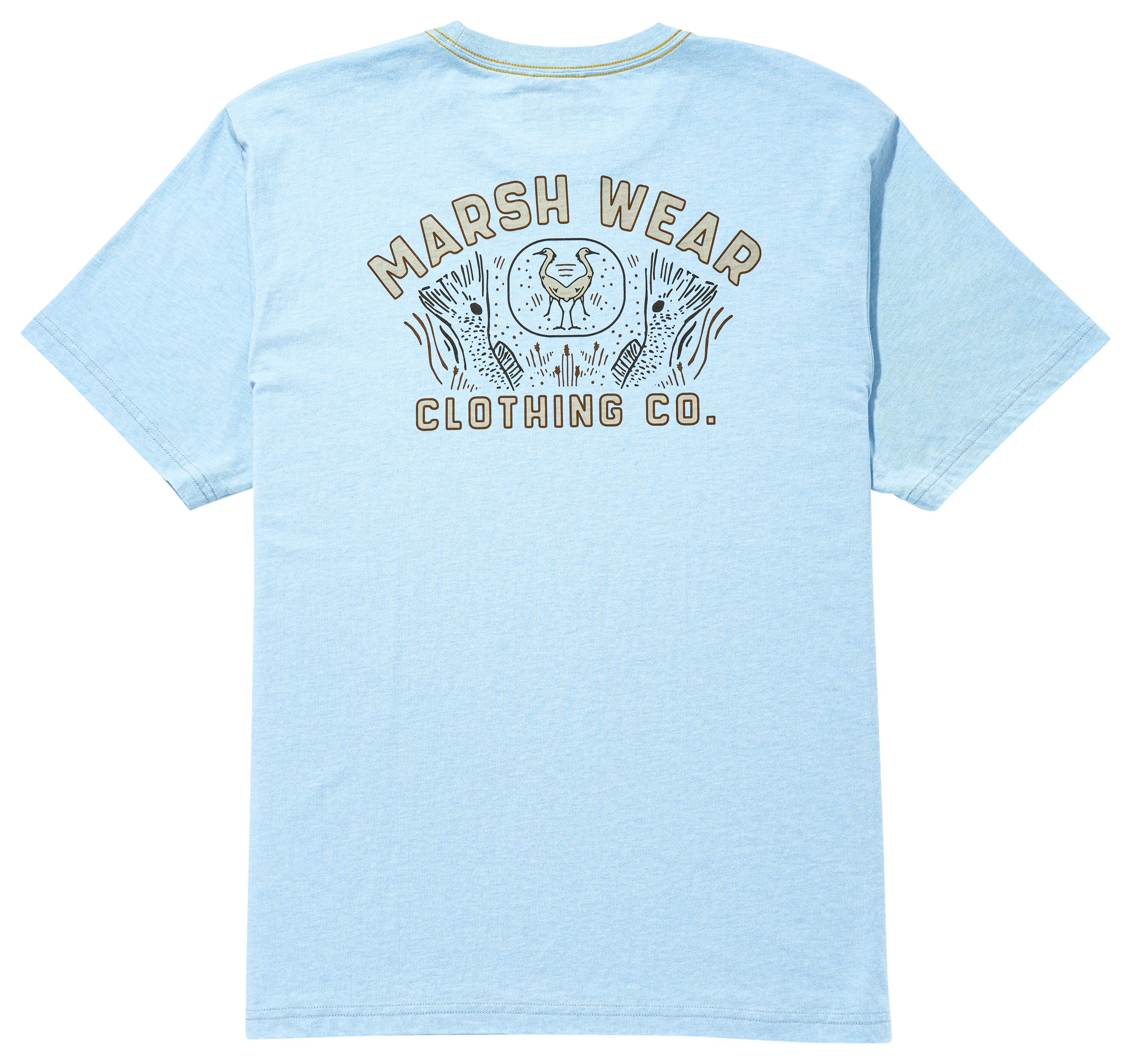 Image of Marsh Wear Spartina Short-Sleeve T-Shirt - Angel Falls Heather