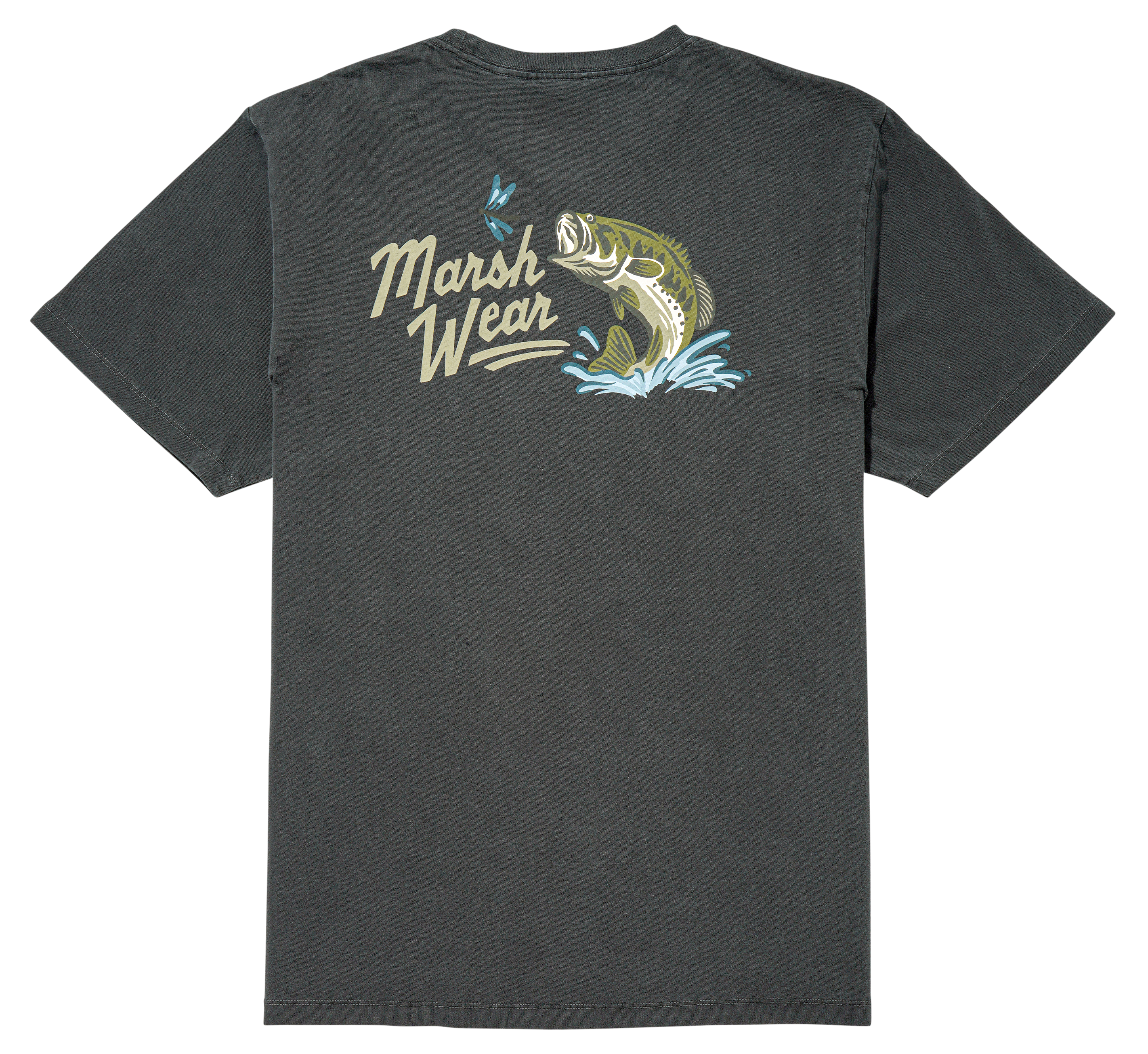 Image of Marsh Wear Heritage Bass Short-Sleeve T-Shirt - Shadow