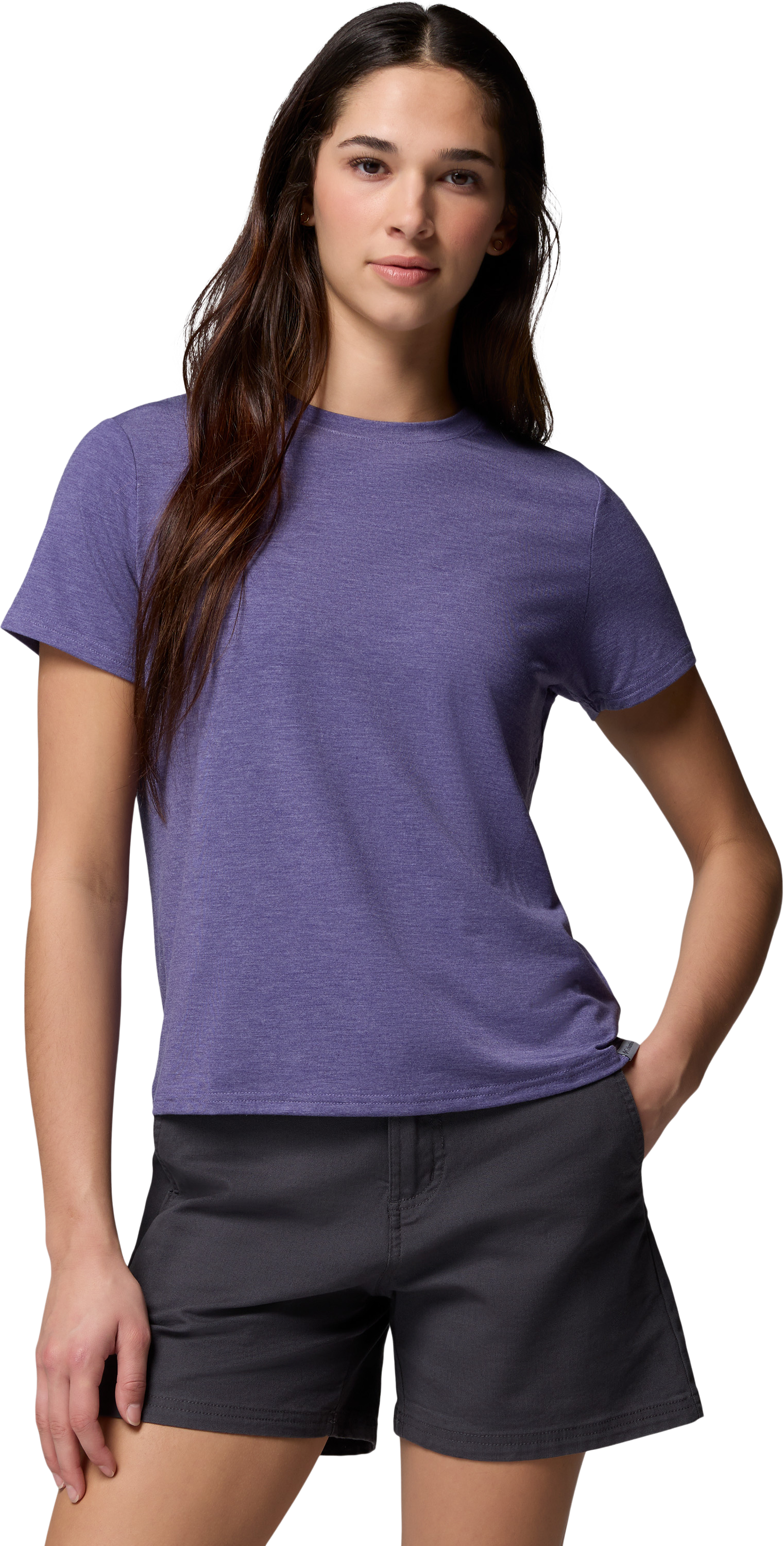 Image of Columbia CSC Soft Stretch Short-Sleeve T-Shirt - Stormwatch Heather