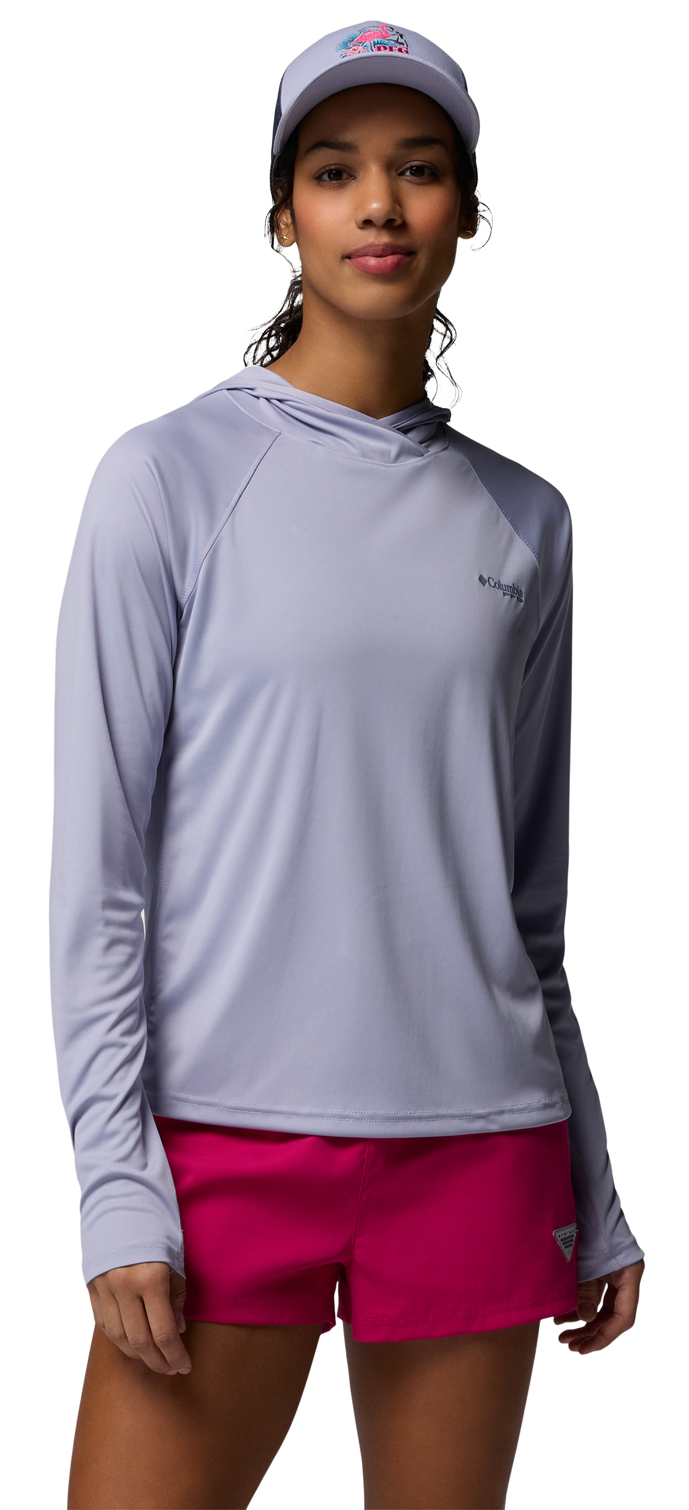 Image of Columbia Tidal Tee II Long-Sleeve Hoodie - Twilight/New Moon