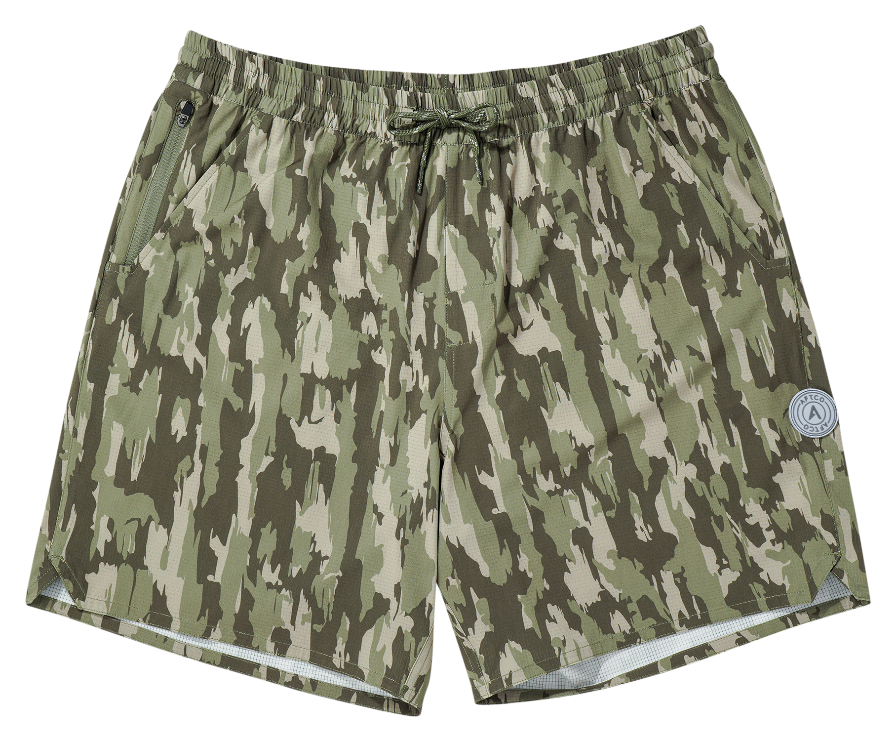 Image of AFTCO Swiftwater Shorts - Olive Current Camo