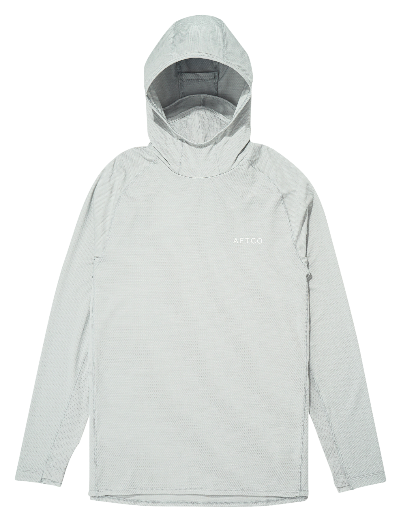 Image of AFTCO Adapt Tactical Phase Change Performance Long-Sleeve Hoodie - Oyster Gray Heather