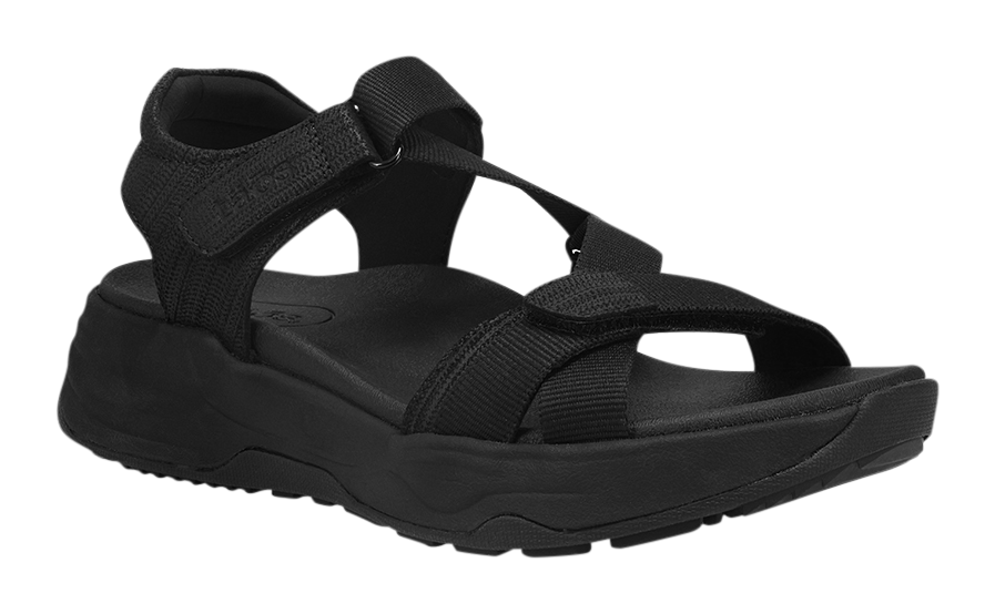 Image of Taos Super Z Sandals for Women - Black/Black - 11M