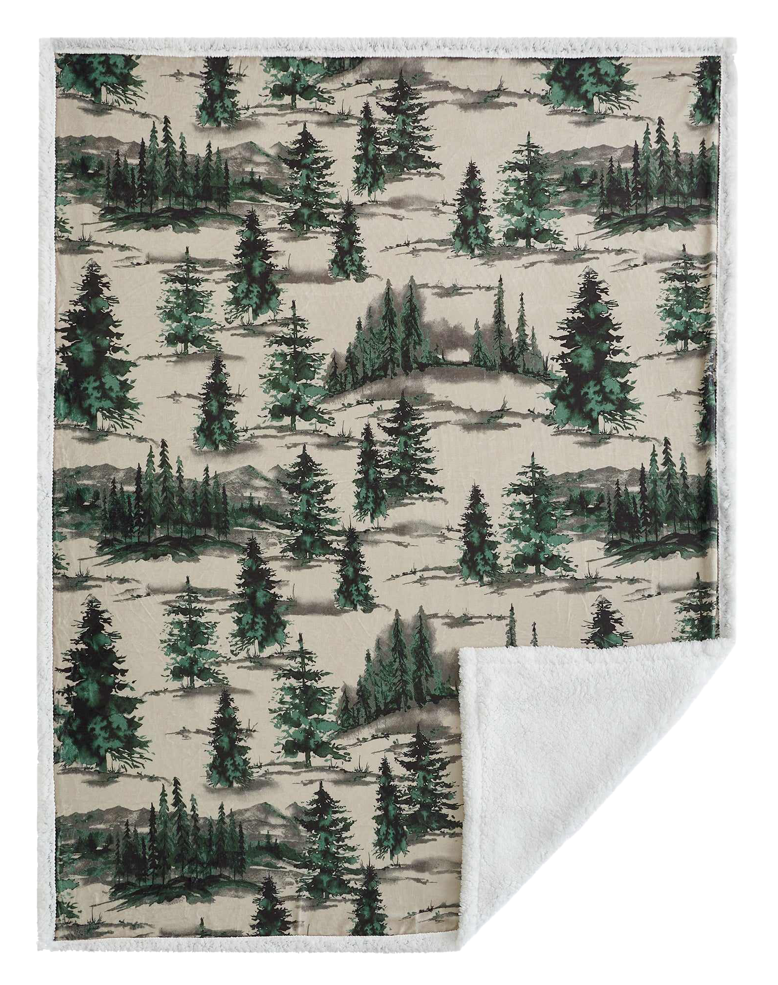 Image of HiEnd Accents Joshua Campfire Sherpa Throw