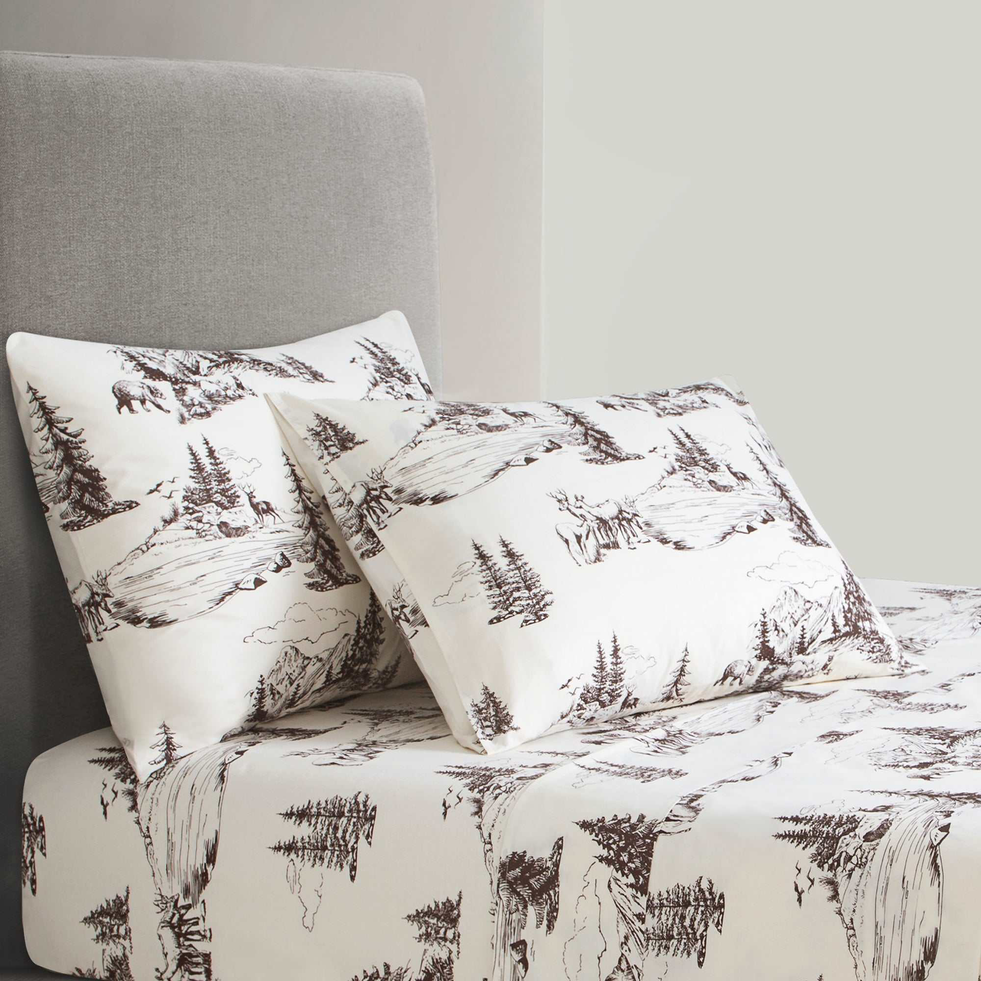 Image of HiEnd Accents White Pine Sheet Set - Twin