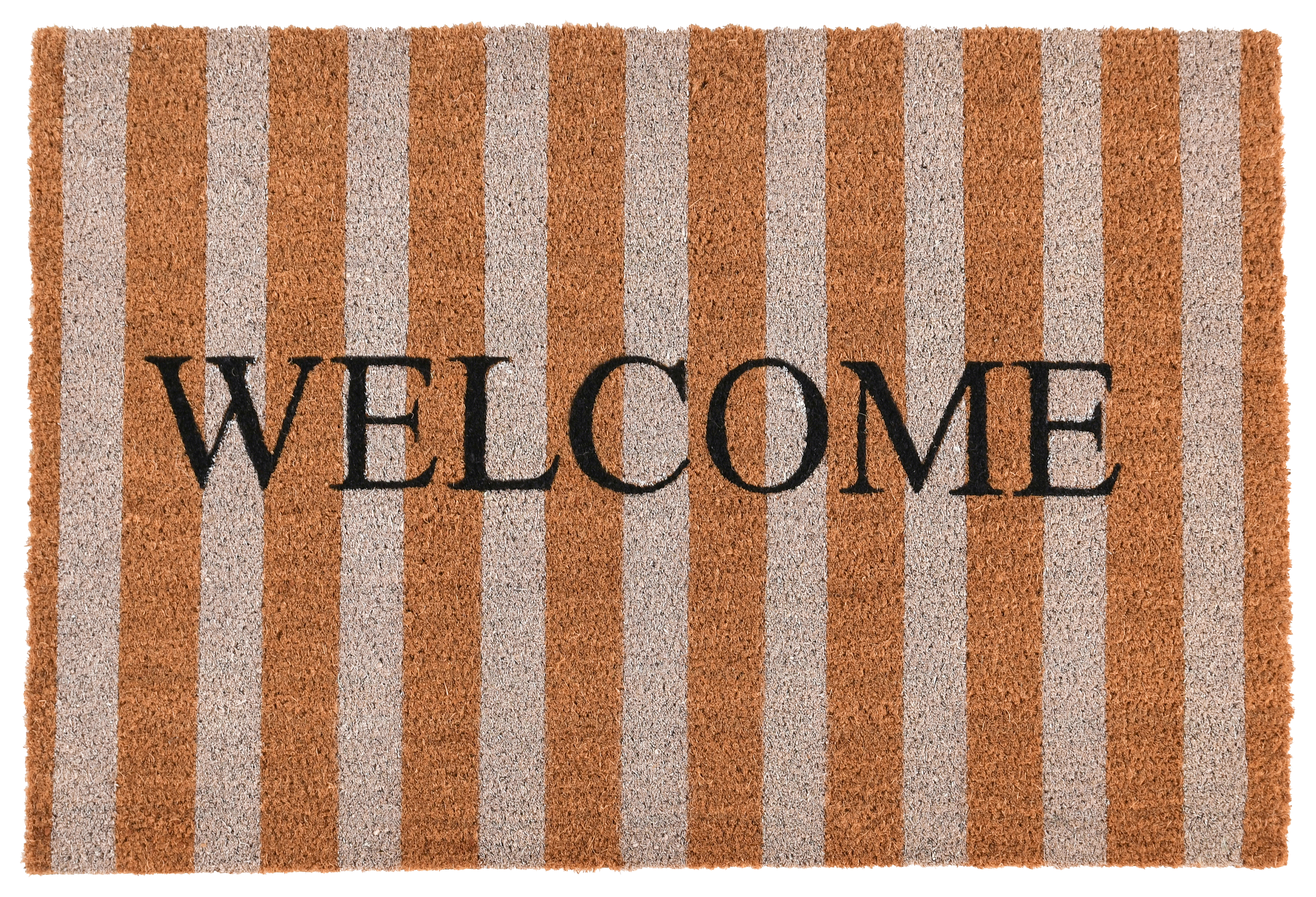 Image of Classic Home Striped Welcome Doormat