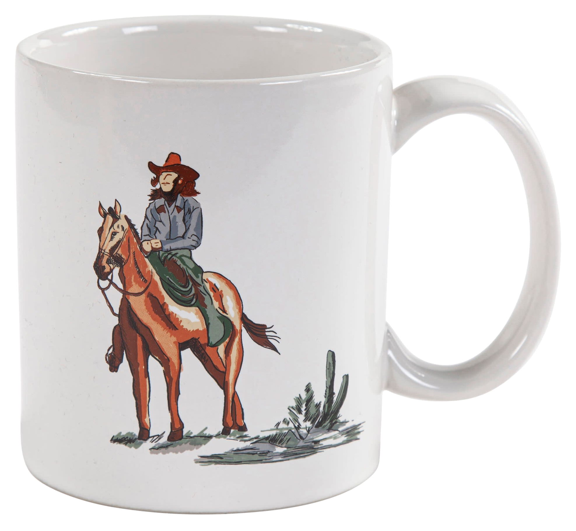 Image of HiEnd Accents Ranch Life Cowgirl Mugs Set of 4