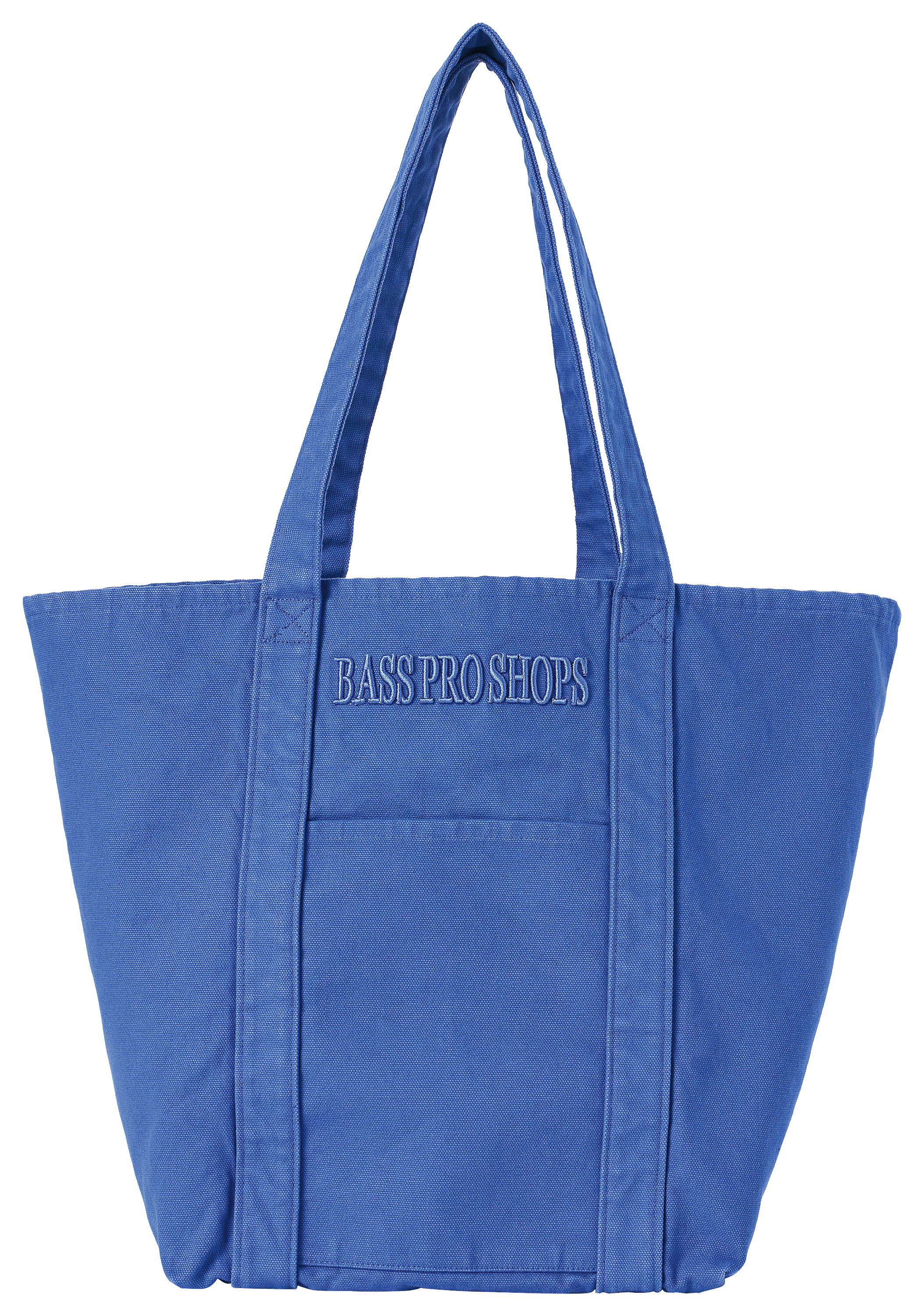 Image of Bass Pro Shops Embroidered Canvas Tote Bag - Dazzling Blue