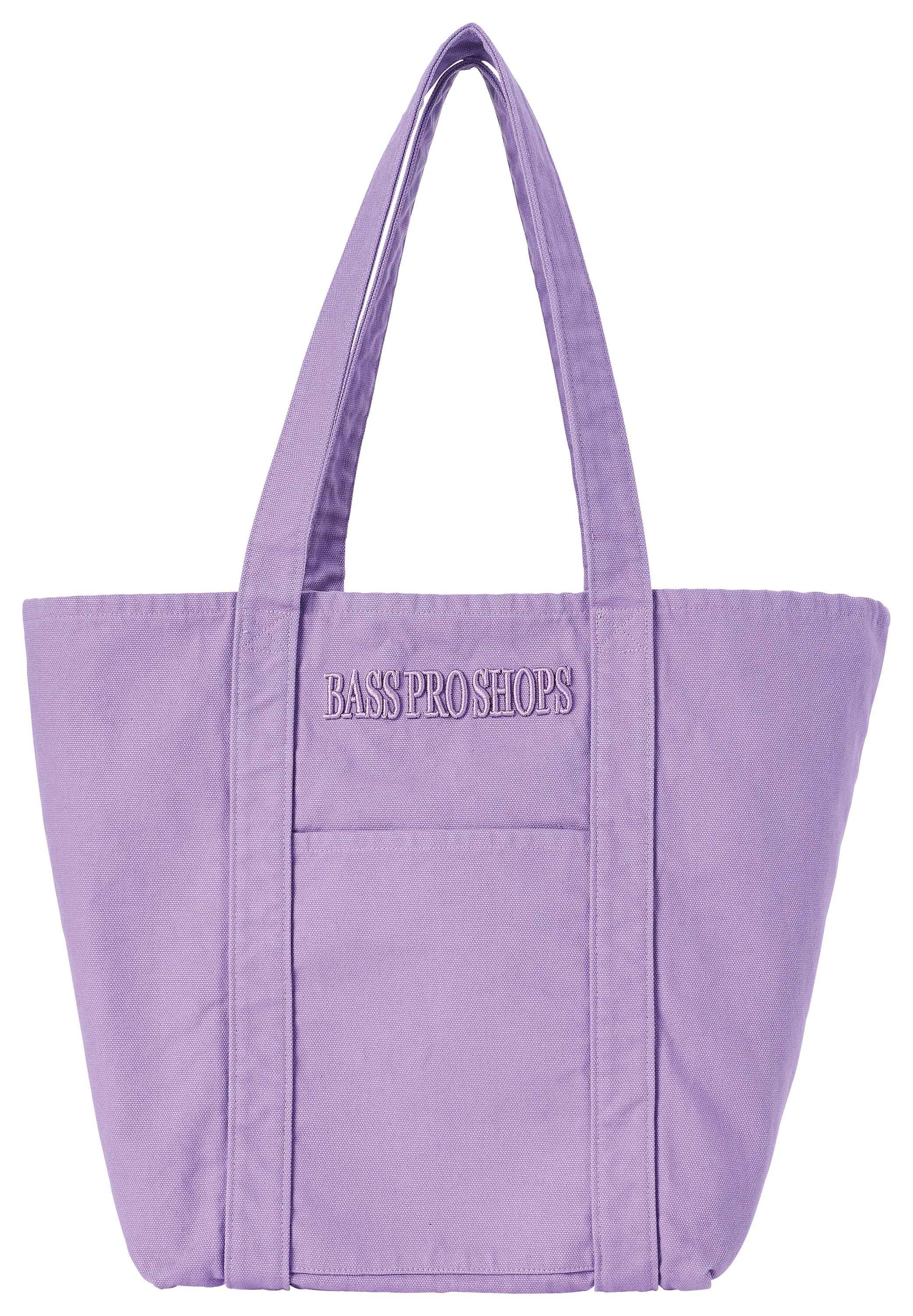 Image of Bass Pro Shops Embroidered Canvas Tote Bag - Paisley Purple